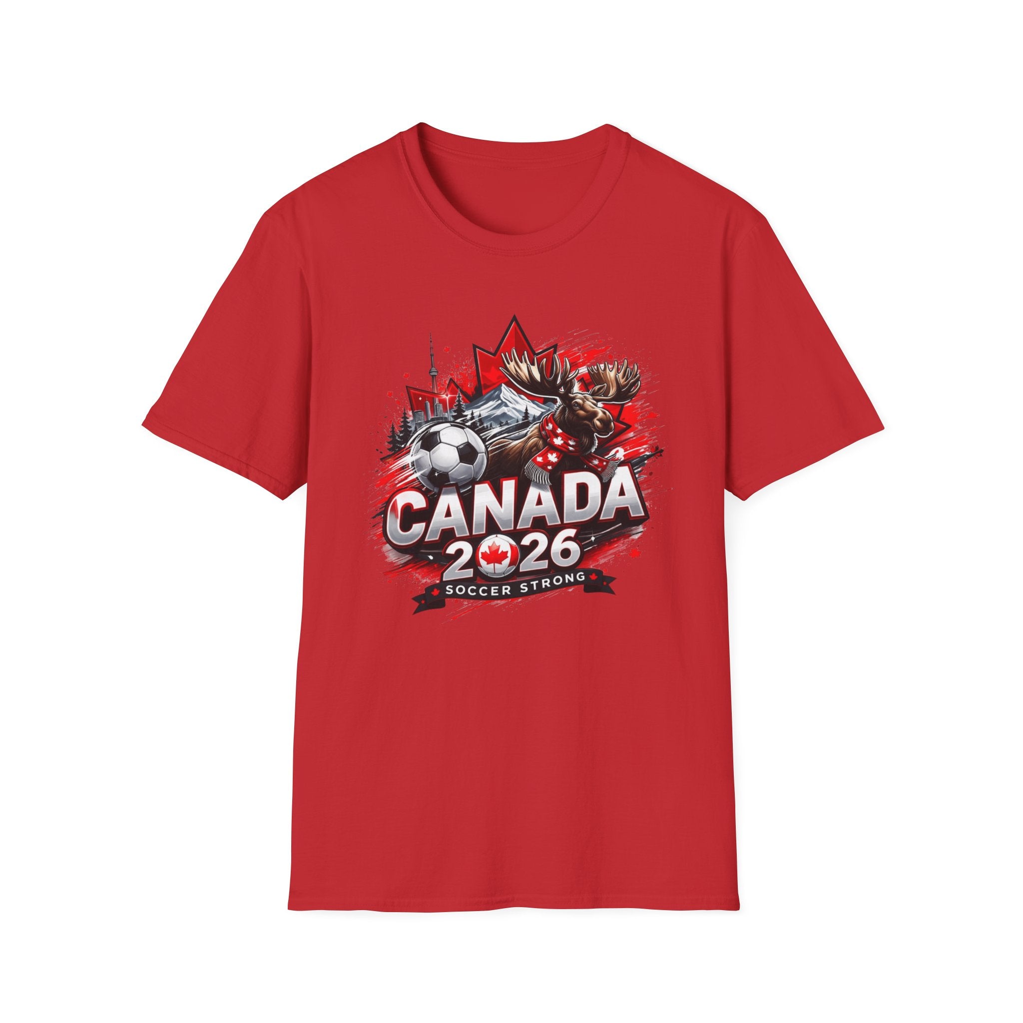 Canada 2026 Soccer T-Shirt — Canada Soccer Strong Fan Tee