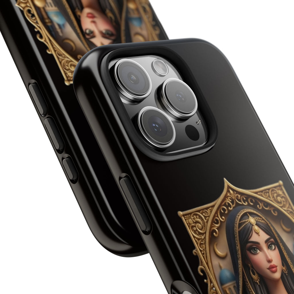 Made in Baghdad Phone Case — Elegant Middle Eastern Portrait Tough Protective Case