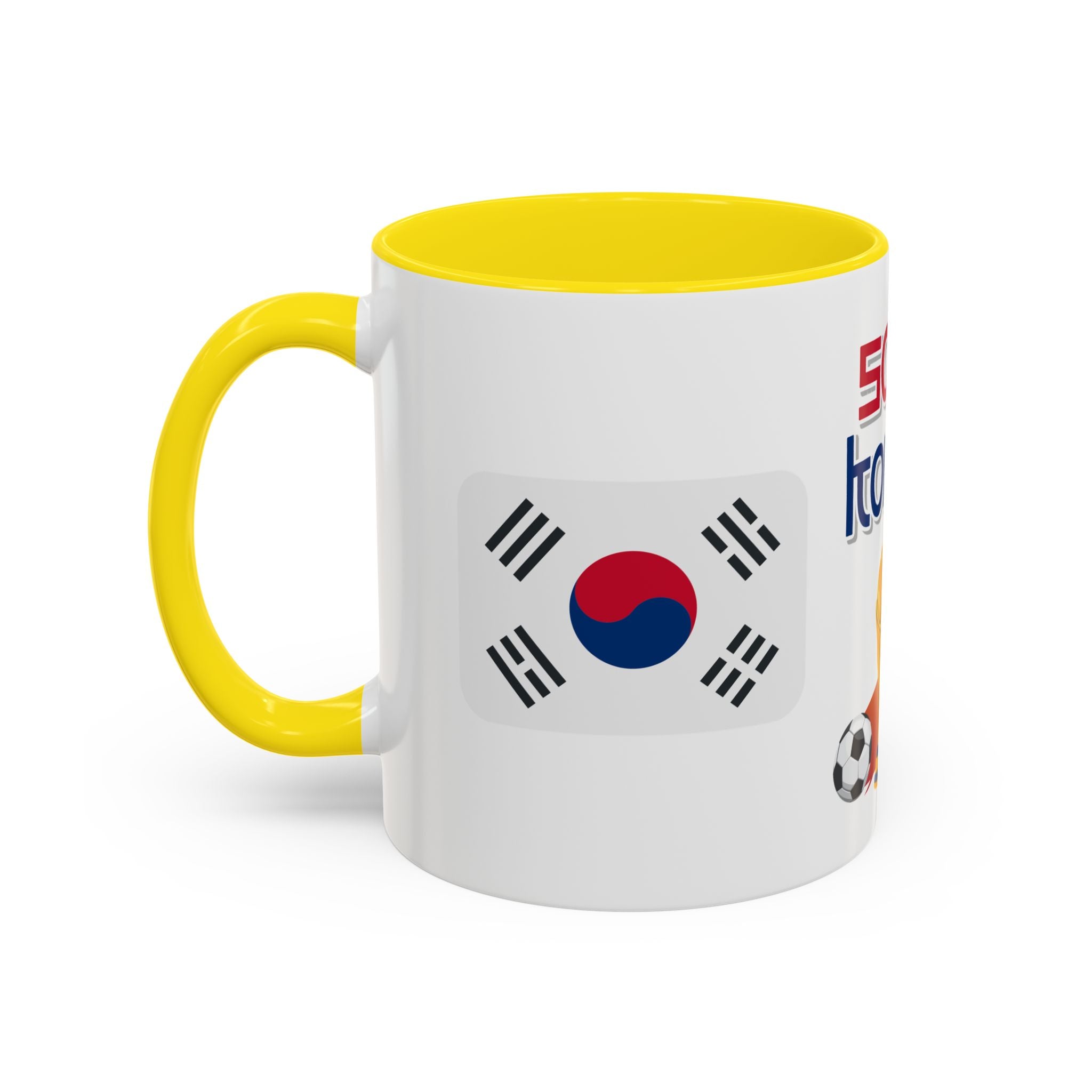 South Korea Accent Coffee Mug (11, 15oz)