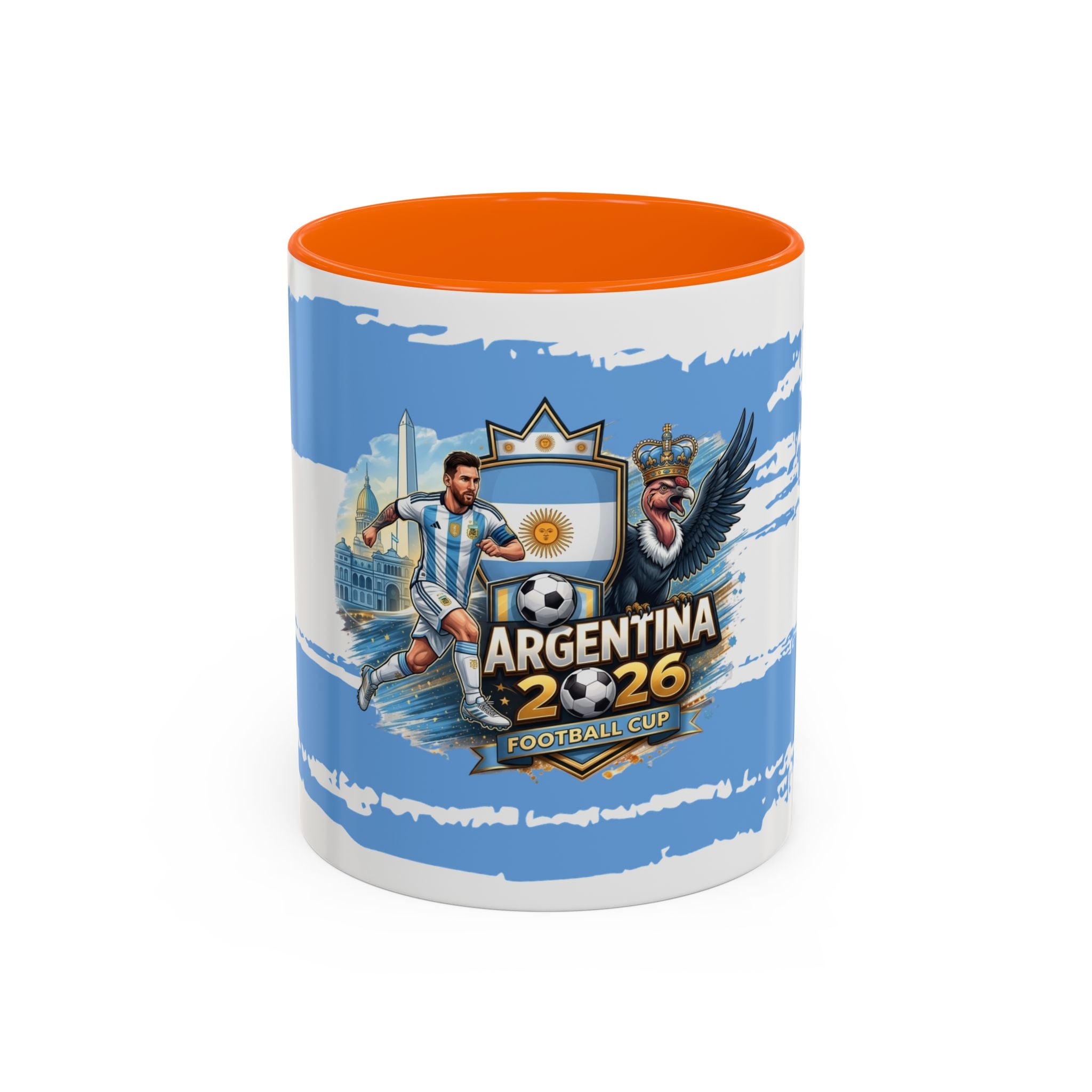 Argentina 2026 Football Cup Coffee Mug — Soccer Fan Gift (11/15oz)