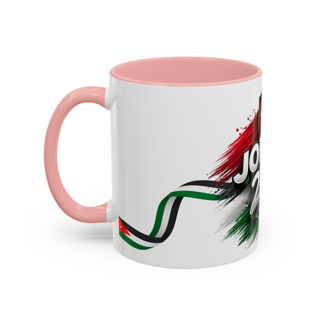 Jordan 2026 Soccer Accent Coffee Mug – Jordan Flag Football Fan Gift (11/15oz)