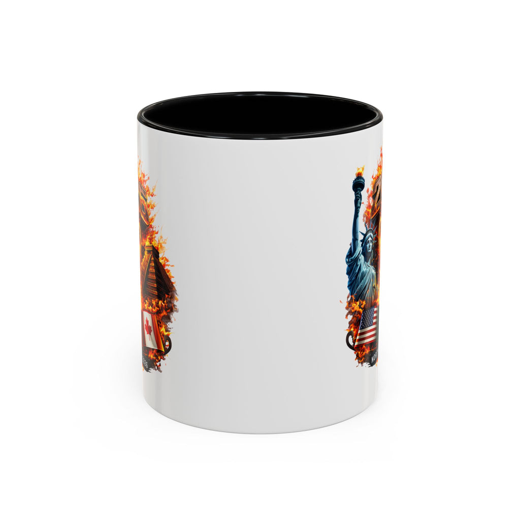 2026 North America Championship Coffee Mug — Trophy & Flags Accent Mug