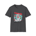 Travel Is My Therapy T-Shirt — Wanderlust Map Tee for Travelers & Adventure Lovers
