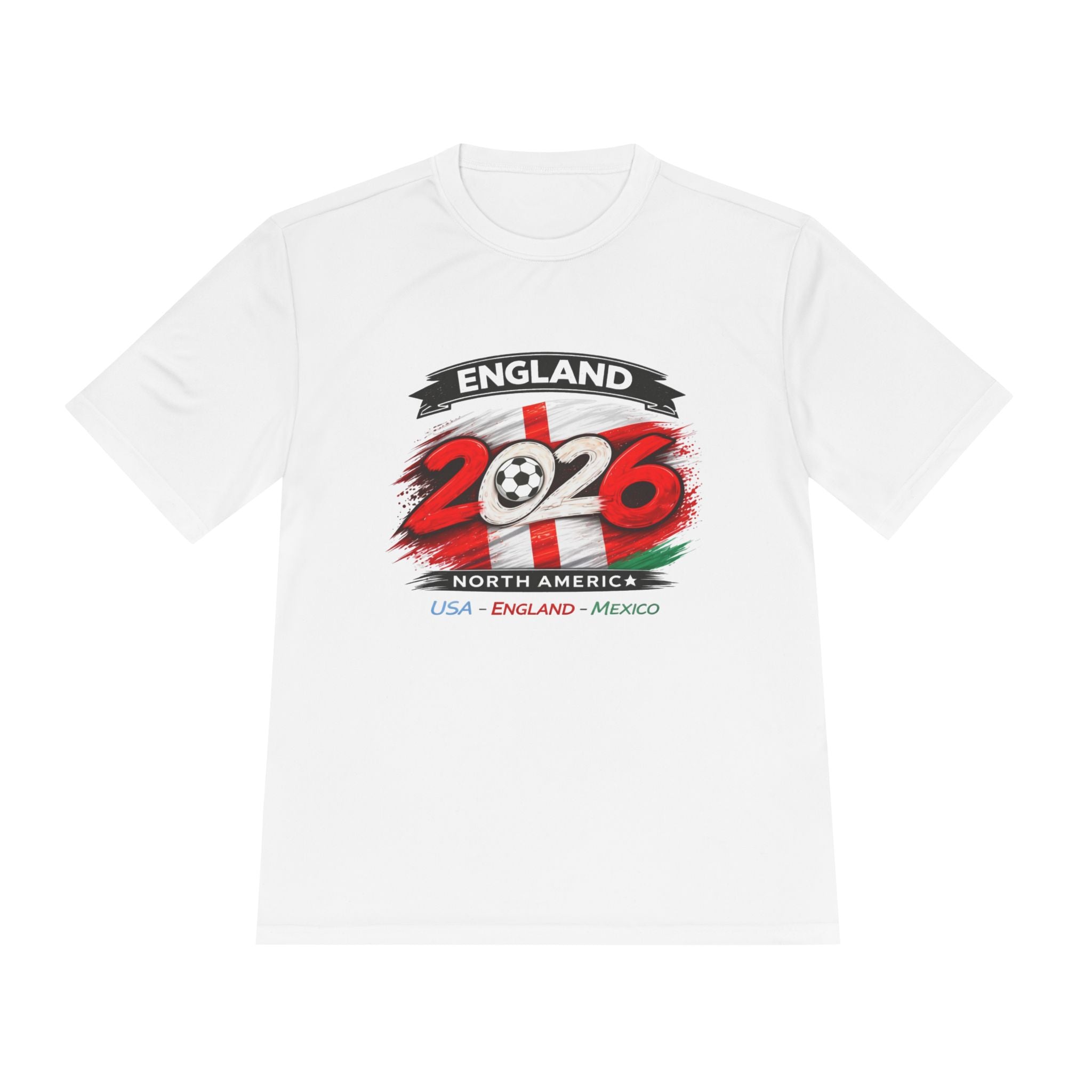 England 2026 Soccer Tee — World Supporter Football Shirt