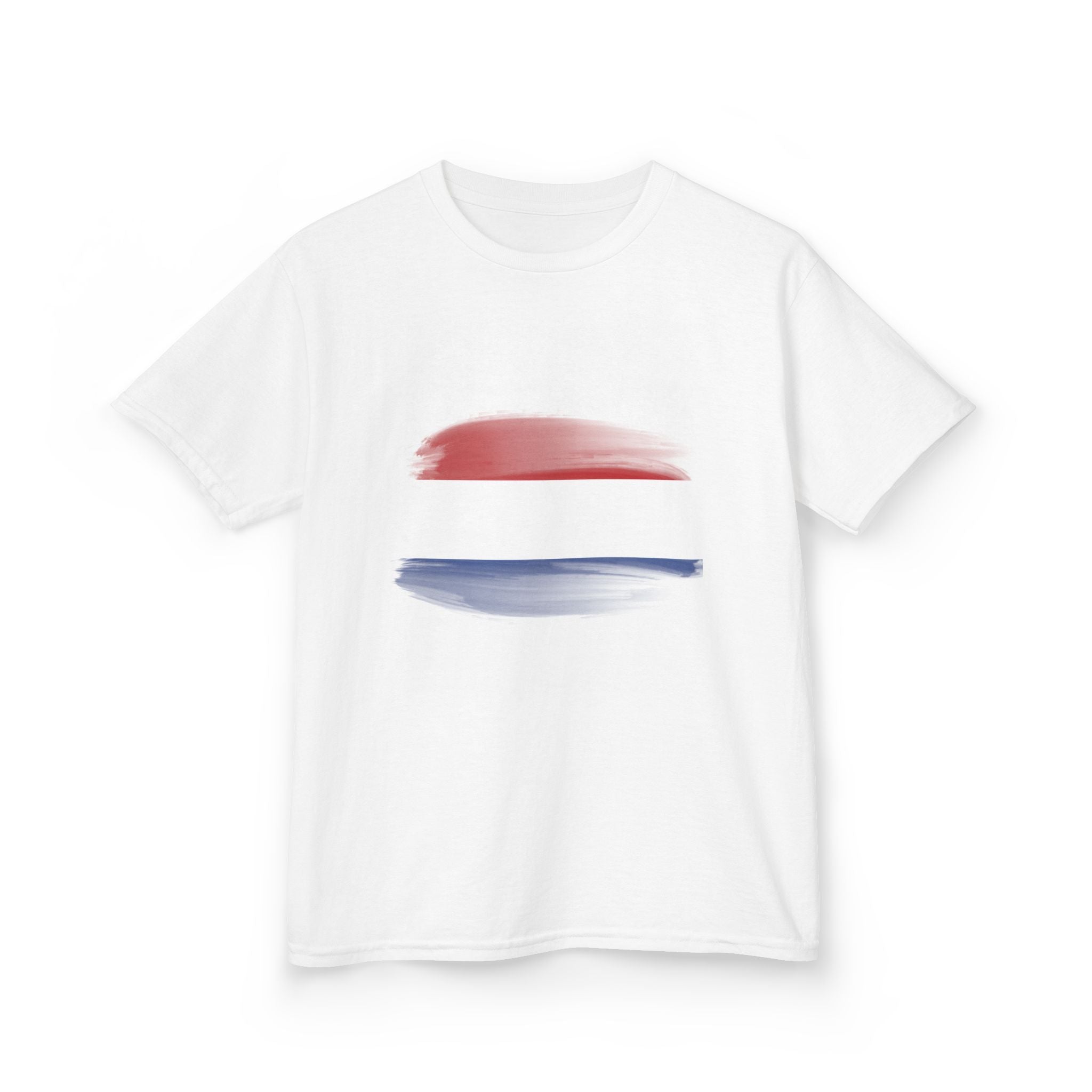 Netherlands 2026 Kids T-Shirt – Dutch Flag Brushstroke Soccer Supporter Tee
