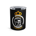 Barbershop Logo 10oz Tumbler — Madrid Cutz King Beard Coffee Cup