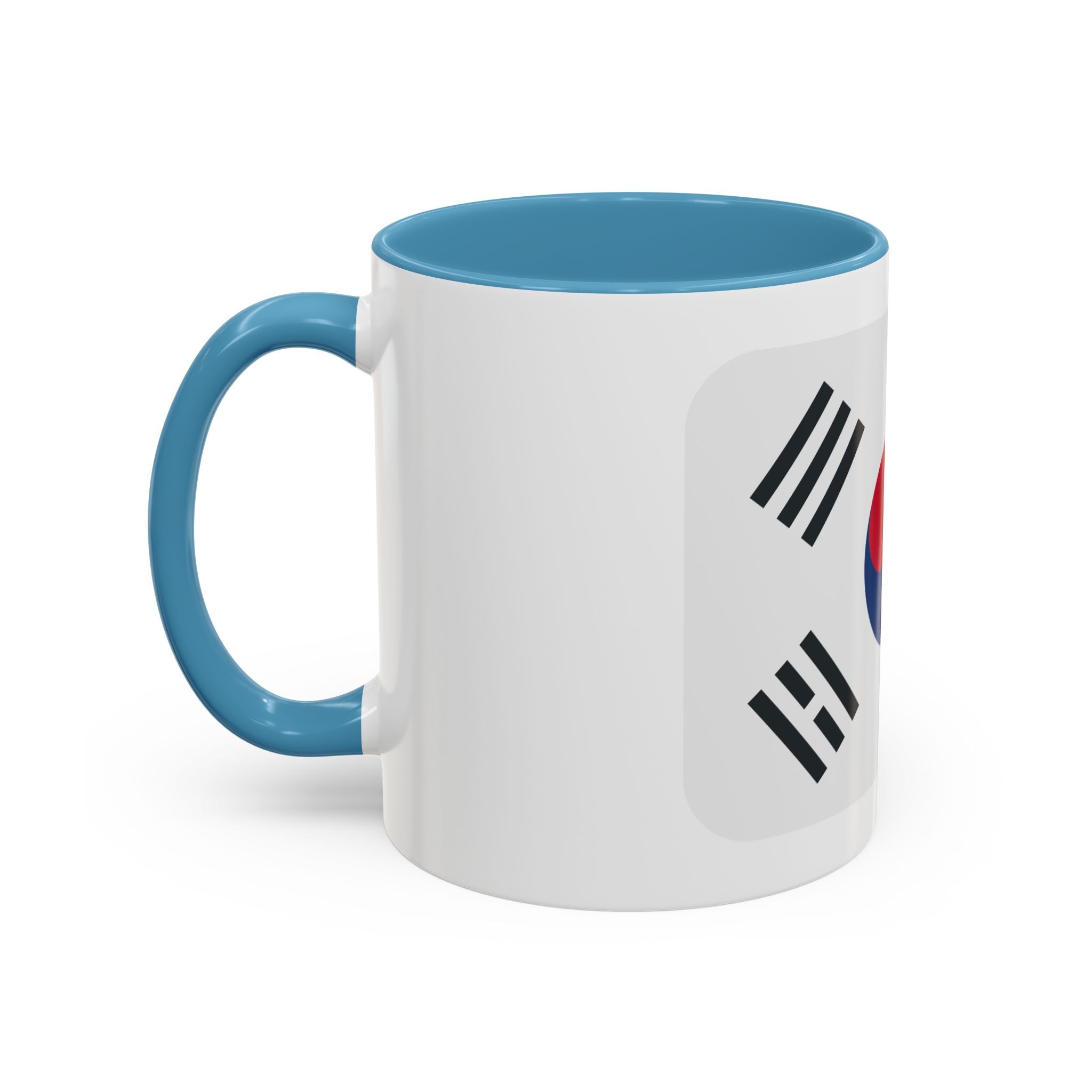 South Korea Accent Coffee Mug (11, 15oz)
