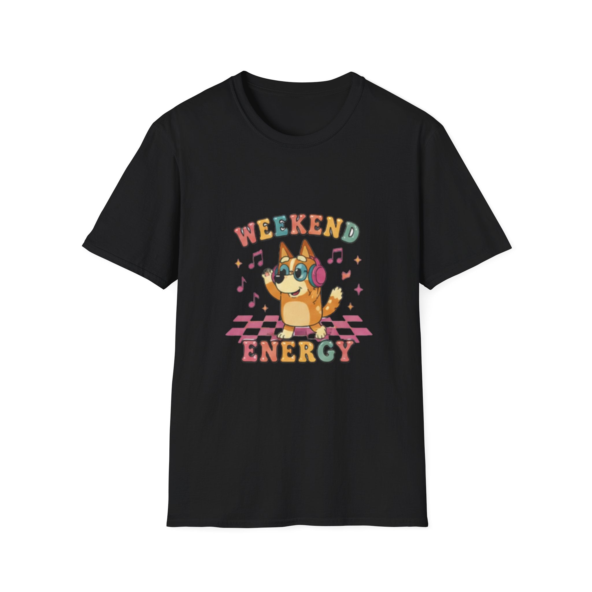 T-Shirt — Weekend Energy Cute Corgi Graphic Tee