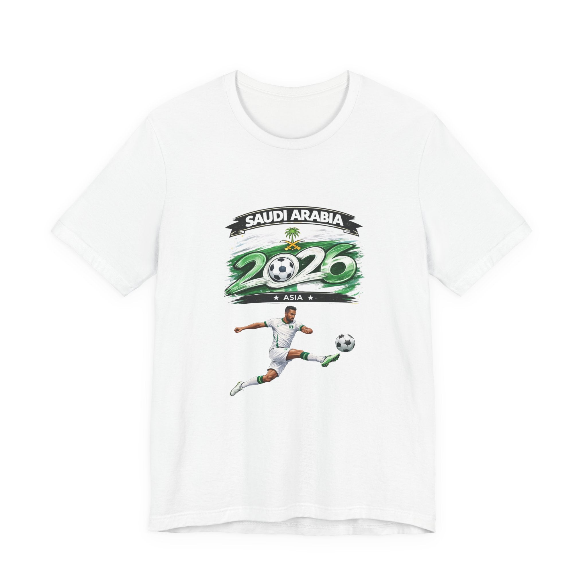 Saudi Arabia 2026 Soccer T-Shirt – Football Fan Jersey
