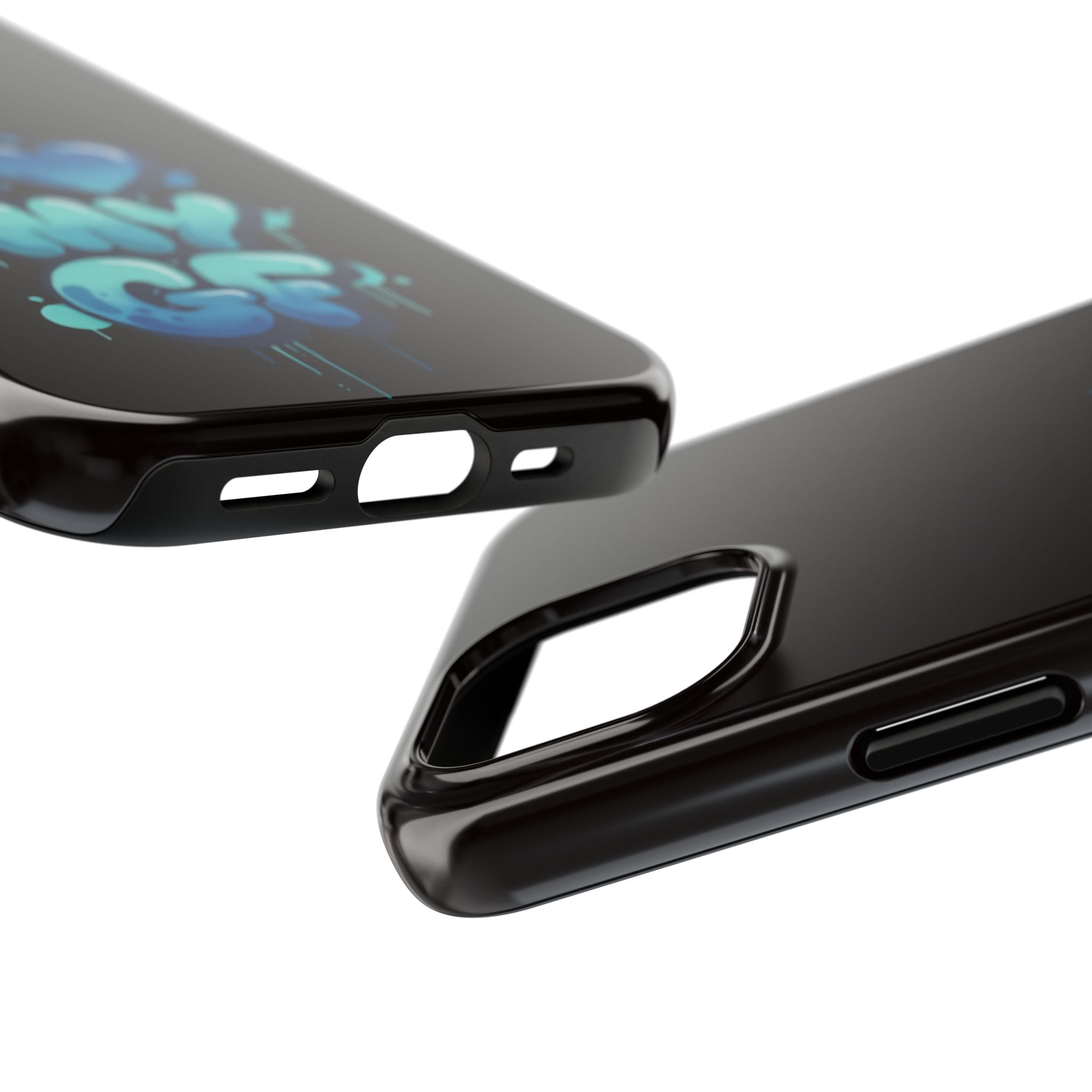 I Love My GF Phone Case — Protective Glossy "I  My GF" Design