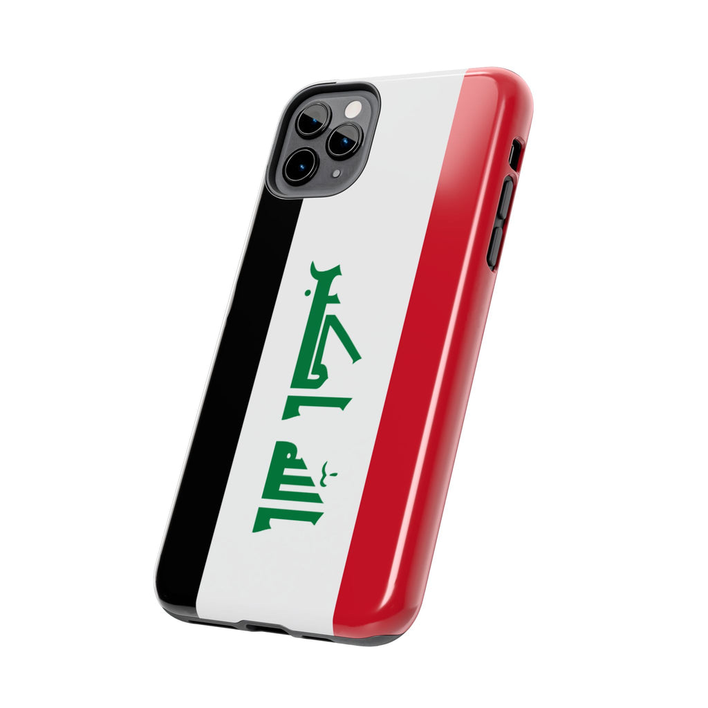 Iraq Flag Tough Phone Case — Durable Patriotic iPhone/Android Cover