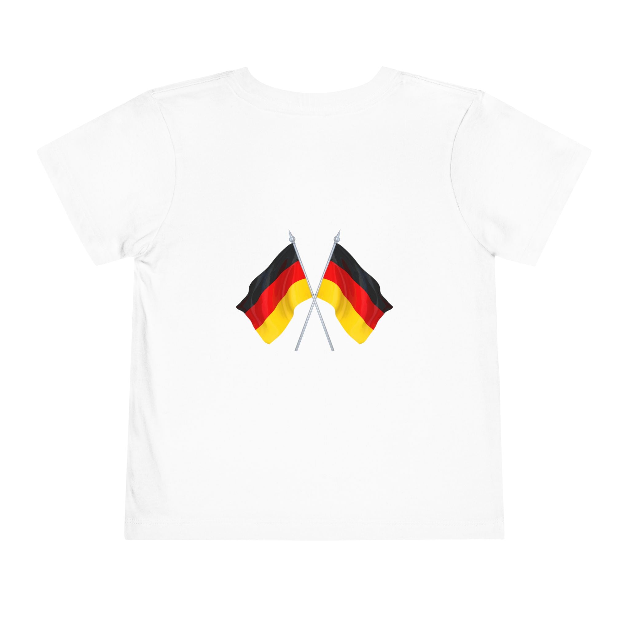 Germany 2026 Toddler Tee - Soccer Cup Fan Shirt with German Flags