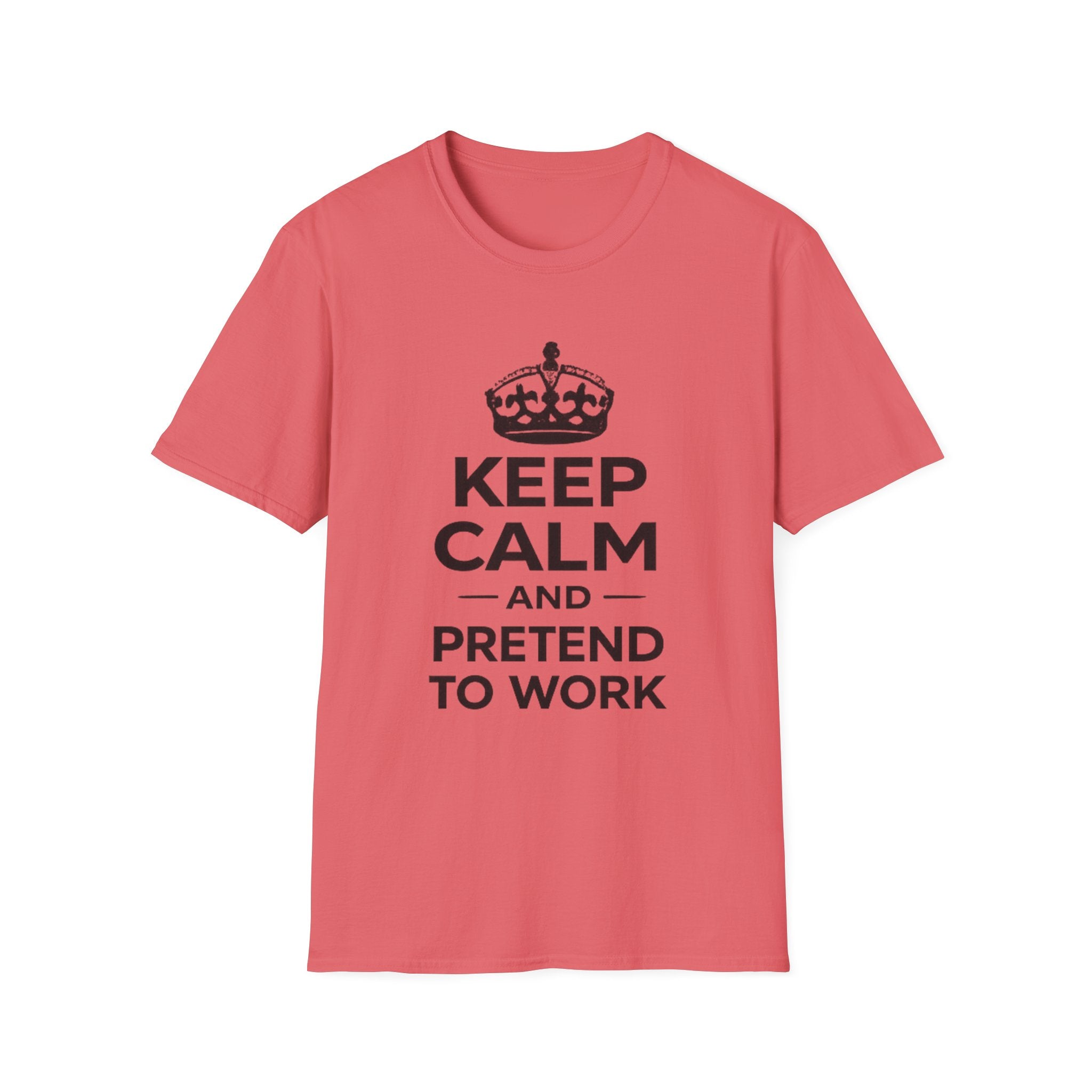 Keep Calm and Pretend to Work T-Shirt