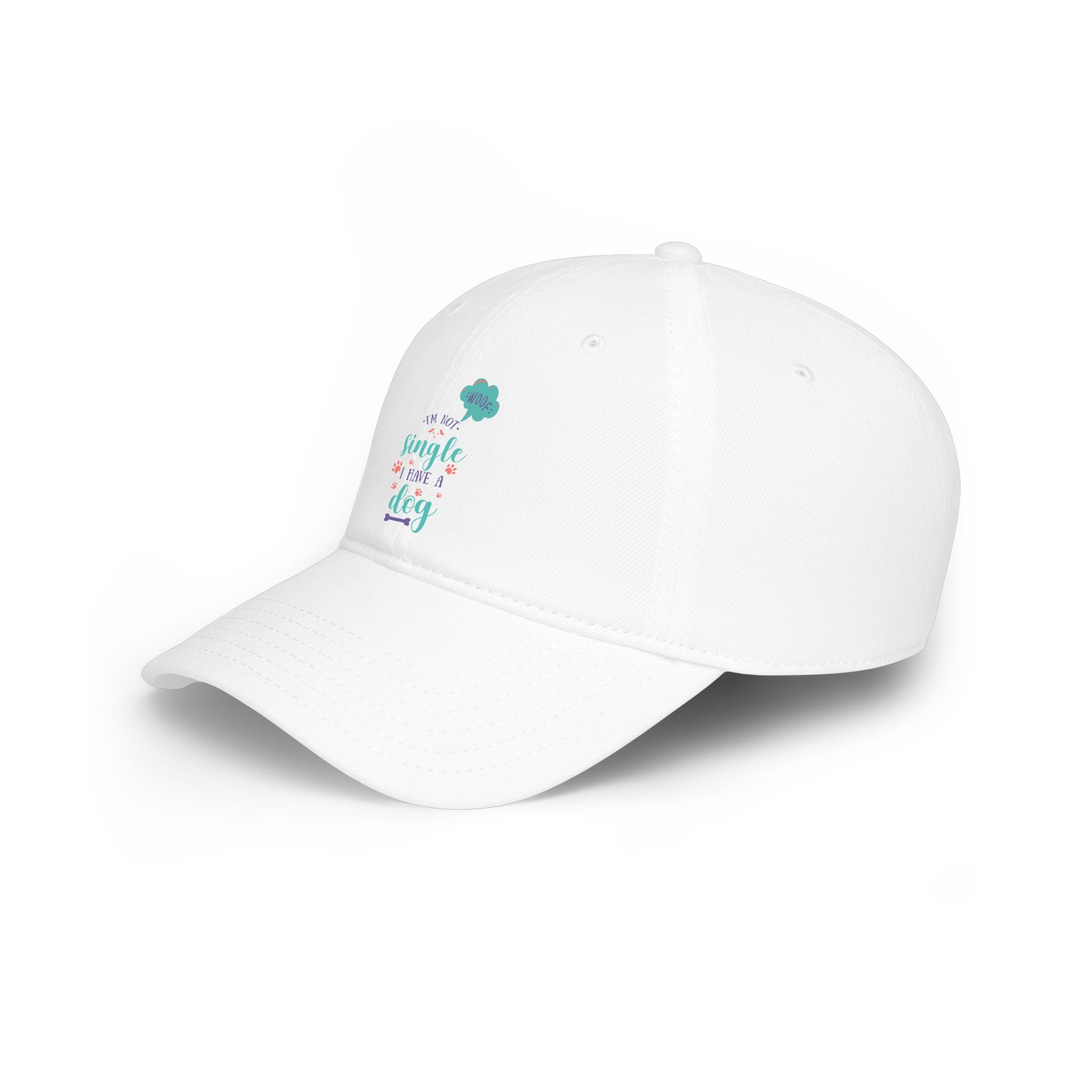 Funny "Single, Taken, I Have a Dog" Dog Lover Baseball Cap