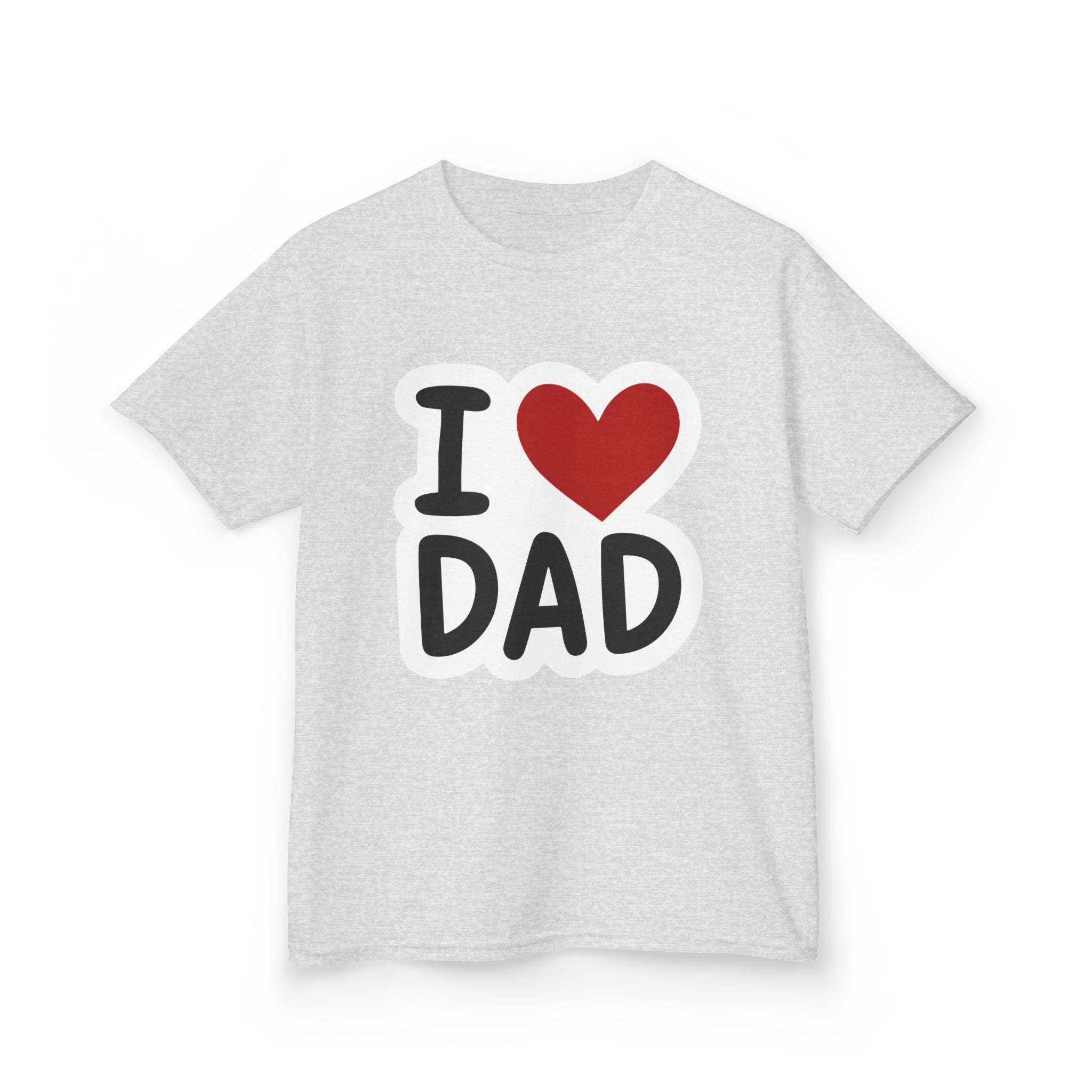 I Love Dad Kids T‑Shirt — Cute Father’s Day Tee for Kids