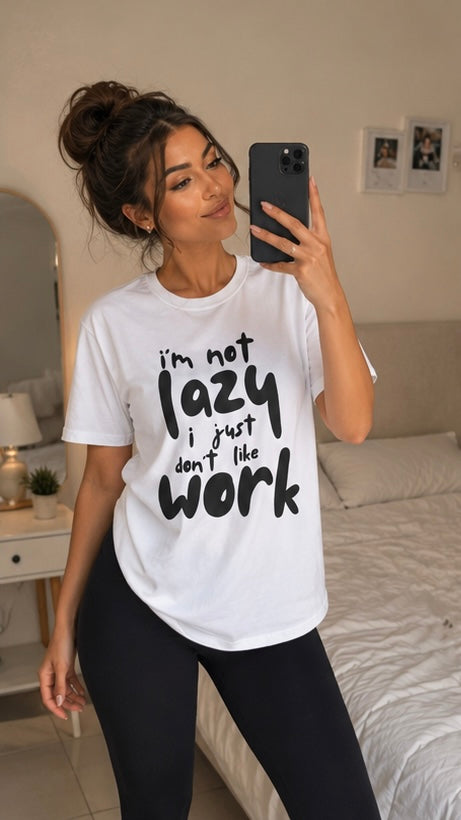 I do not like work Unisex Softstyle T-Shirt