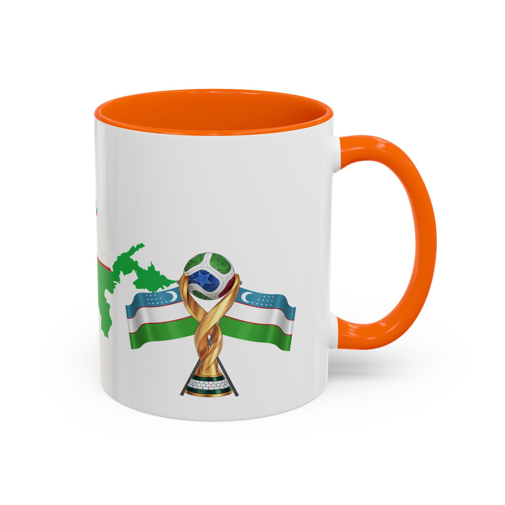 Uzbekistan Accent Coffee Mug (11, 15oz)