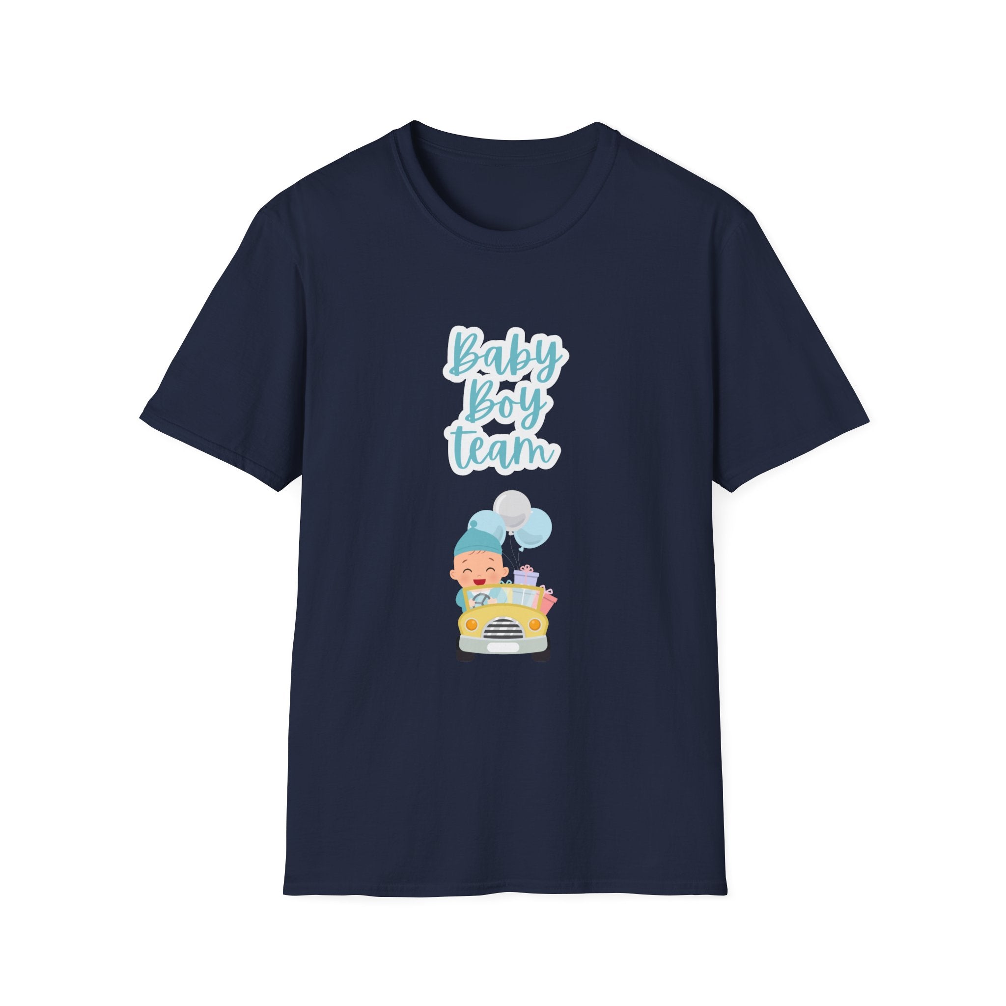 Baby Boy Team T-Shirt — Newborn Announcement / Baby Shower Gift