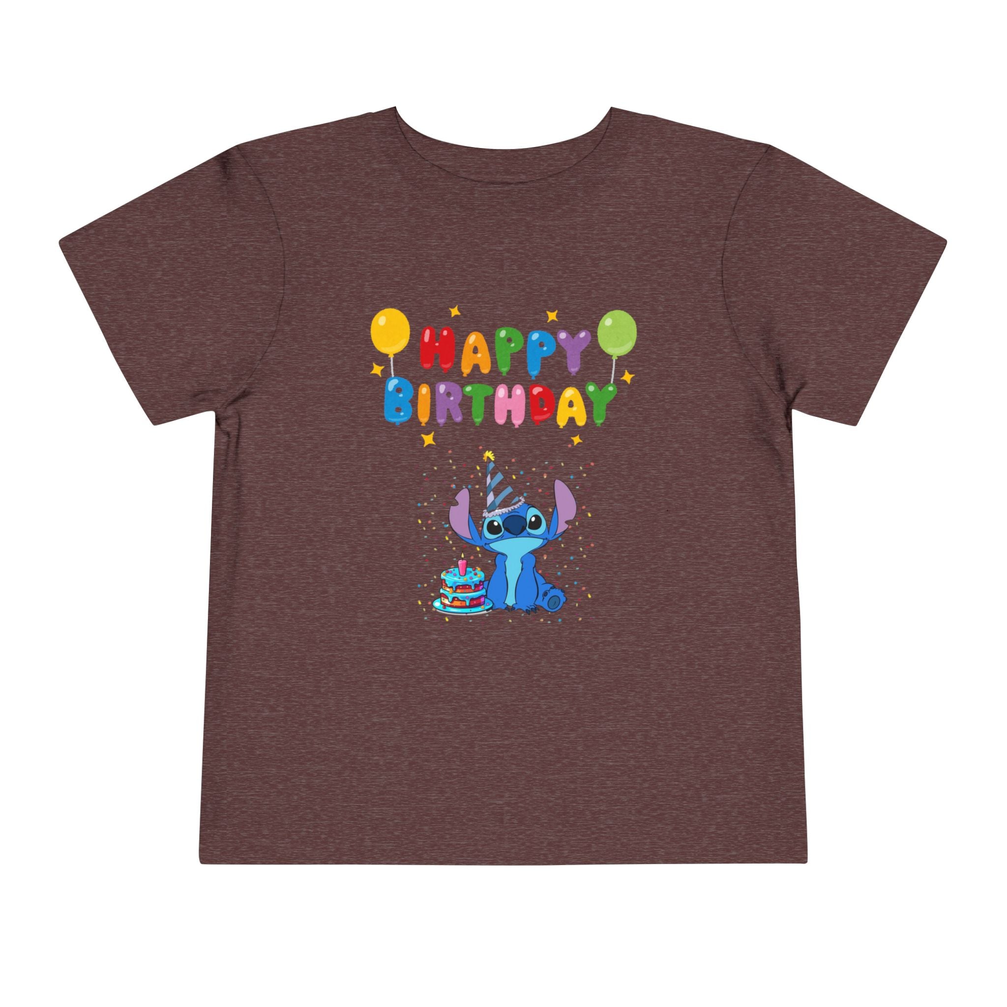 Stiche birthday Toddler Short Sleeve Tee