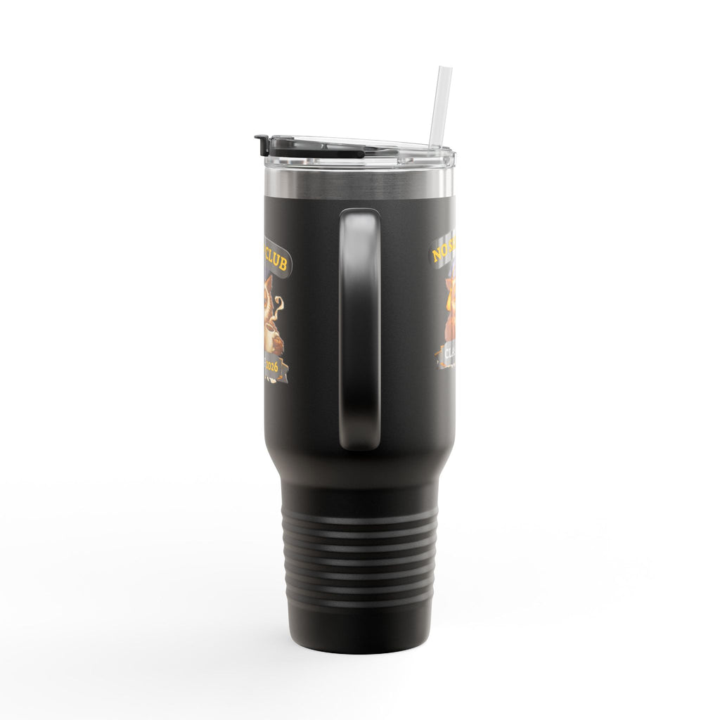 40oz Insulated Travel Mug – "No Sleep Club" Class of 2026 Graduation Tumbler