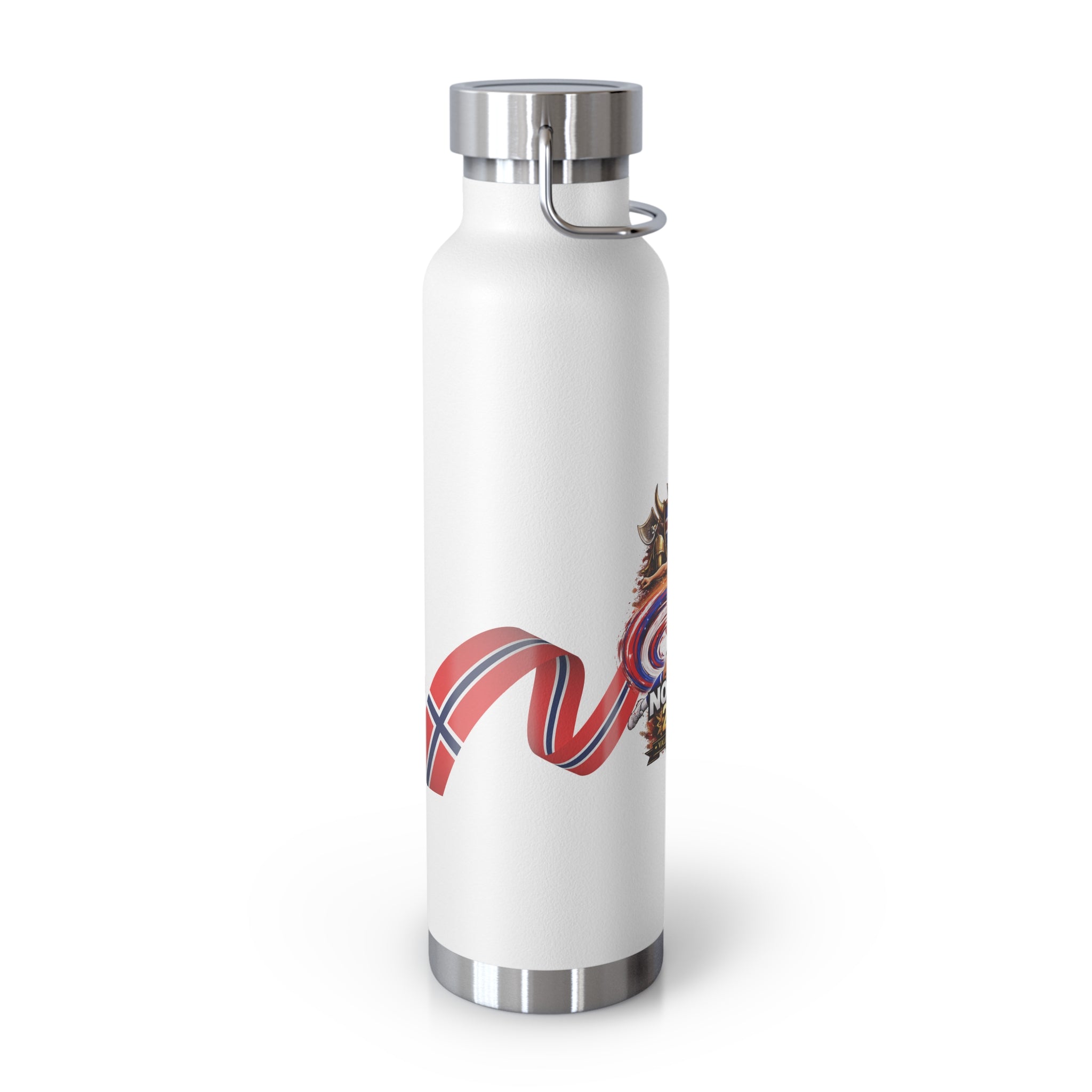 Norway 2026 Soccer Stainless Bottle - 22oz Insulated Copper Vacuum