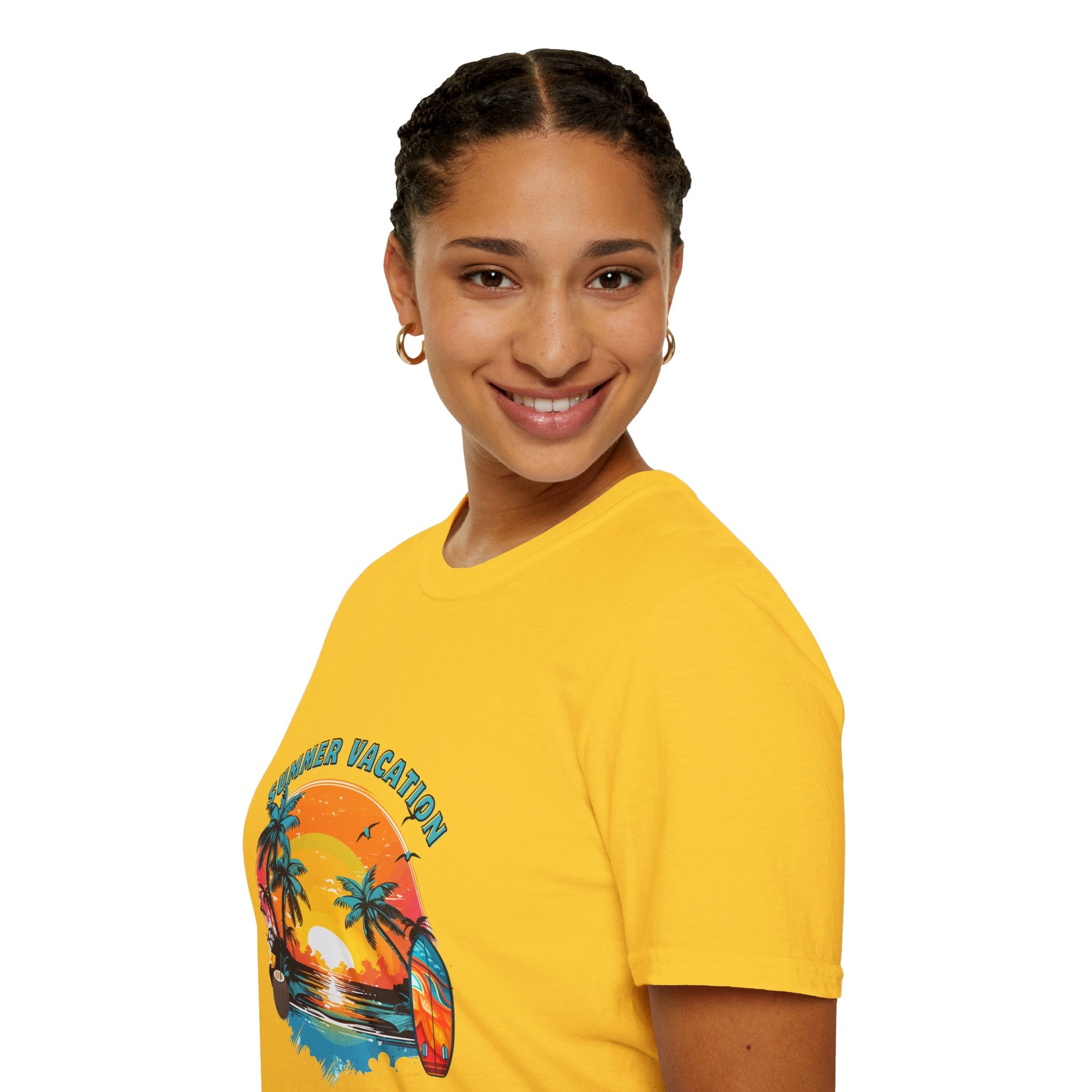 Summer Vacation Graphic T-Shirt