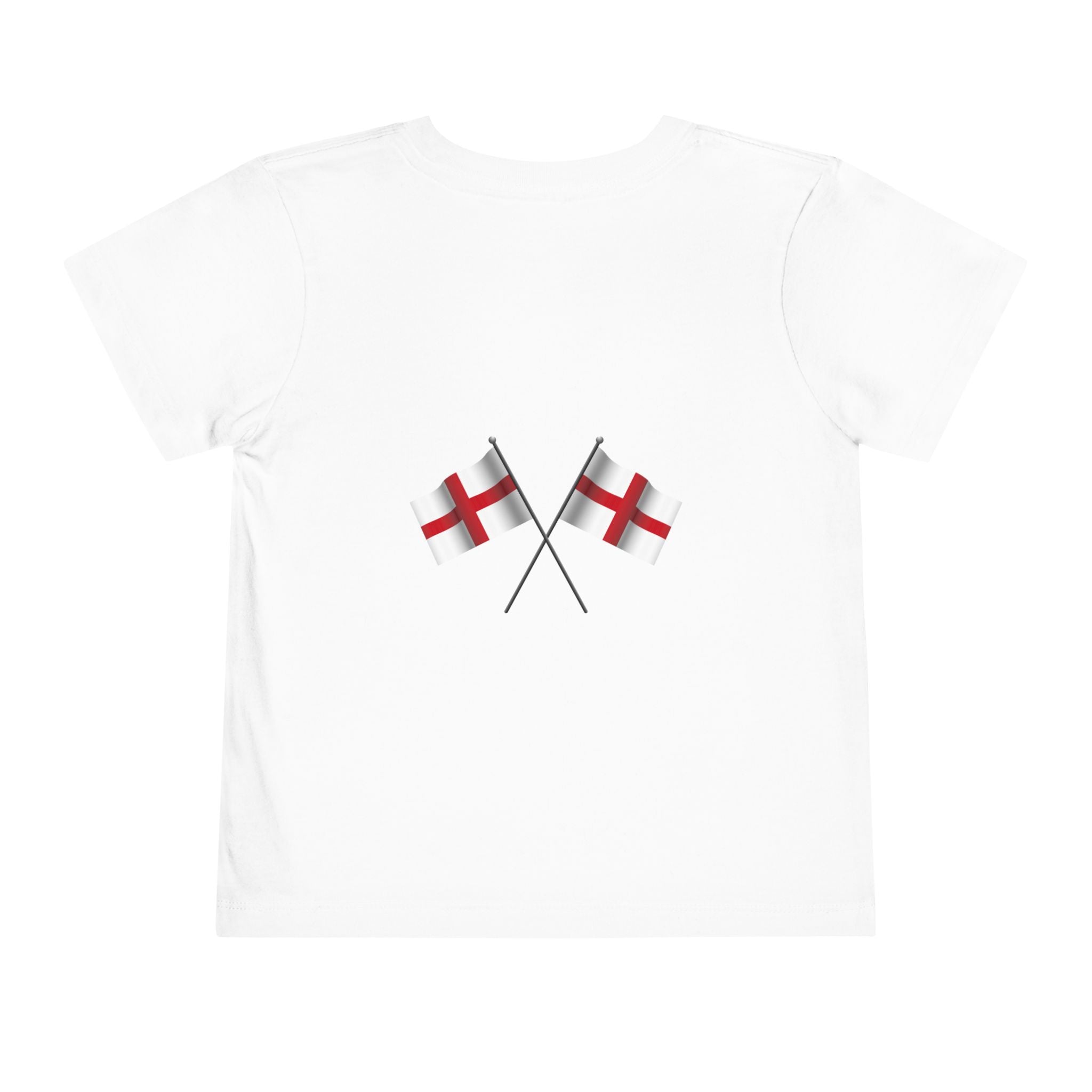 England Football Toddler Tee — Lion Crest & St George Flags