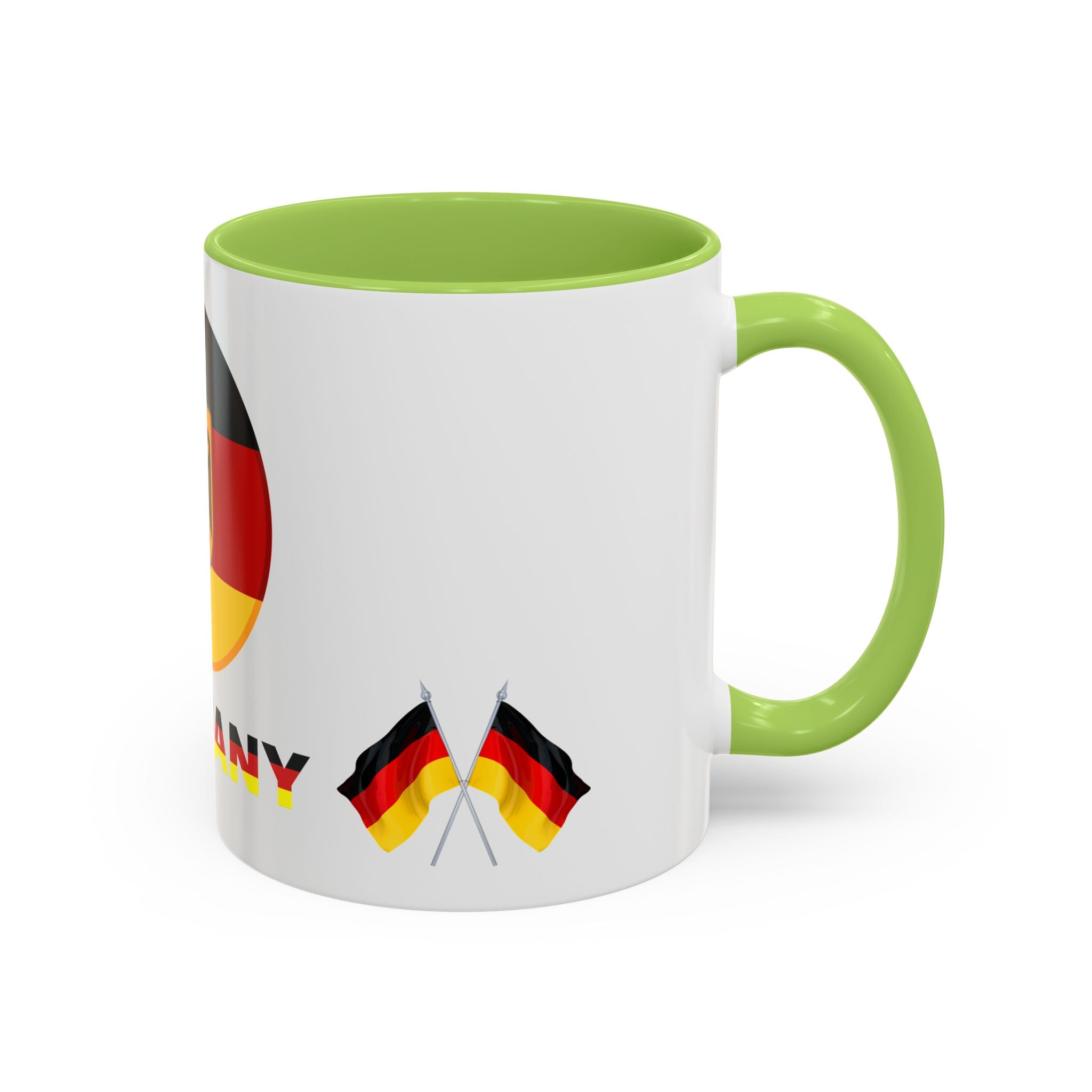 Germany Flag Coffee Mug — German Pride Accent Mug (11/15oz)