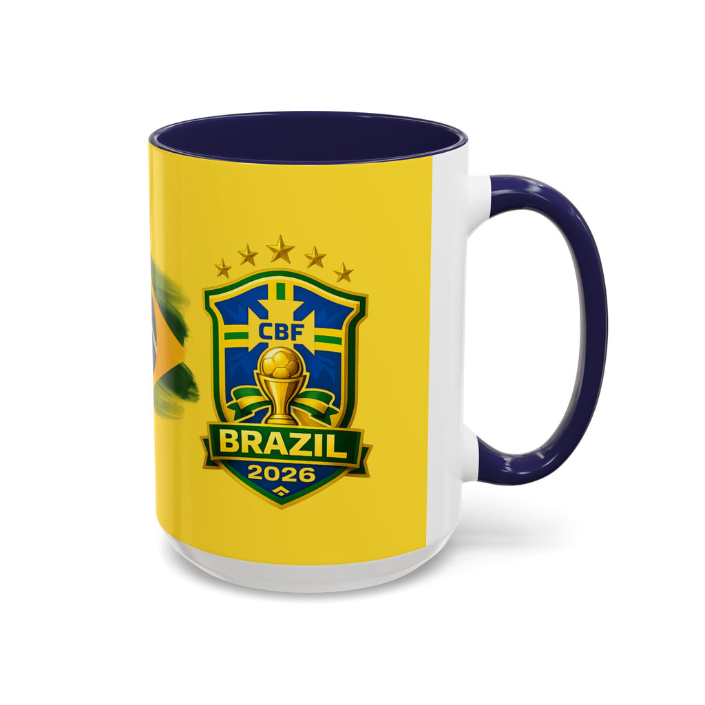 Brazil Soccer 2026 Accent Coffee Mug
