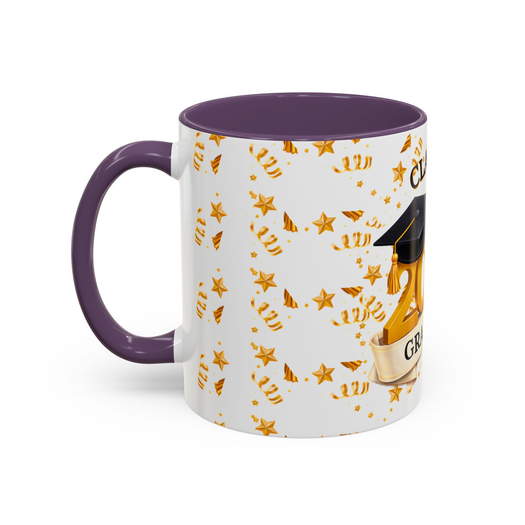 Class of 2026 Graduate Accent Coffee Mug – Black Interior, Graduation Gift