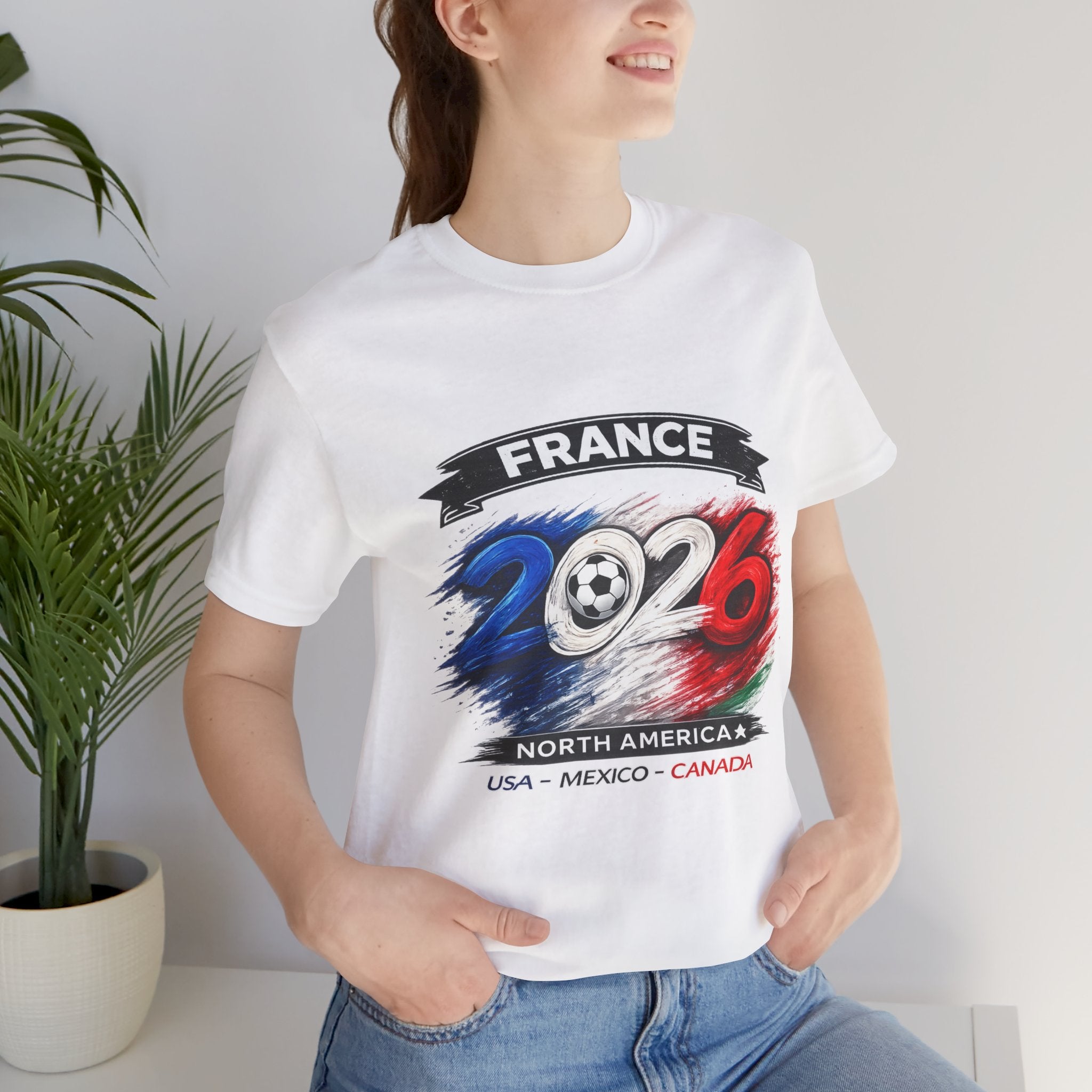 France 2026 Soccer Cup T-Shirt — North America (USA • Mexico • Canada)