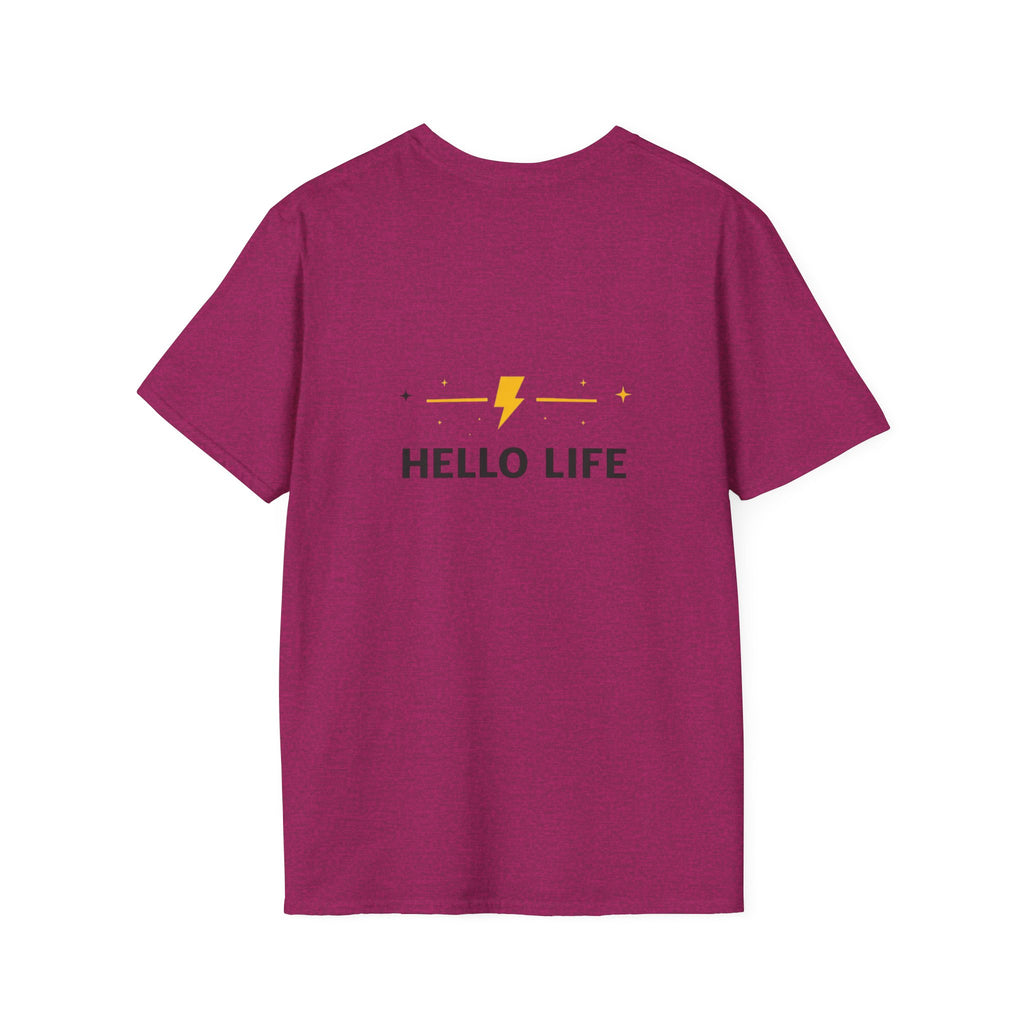 Graduation T-Shirt — "Moving On: Goodbye School, Hello Life" Celebration Tee
