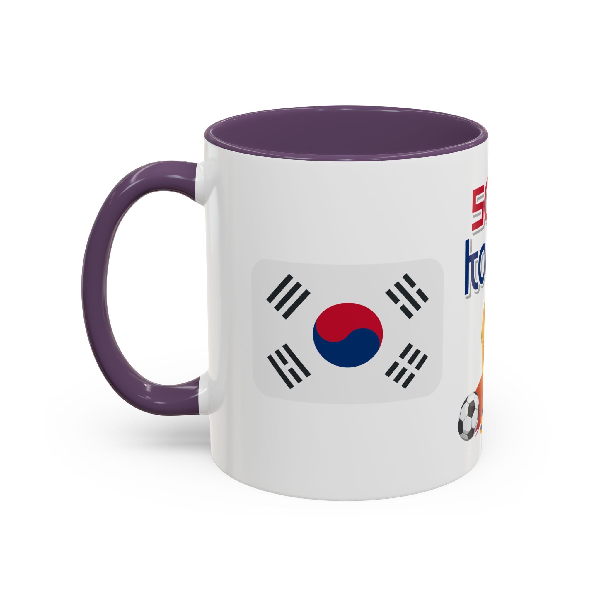 South Korea Accent Coffee Mug (11, 15oz)