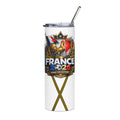 France 2026 Stainless Steel Tumbler — Road to Victory Soccer Fan Cup