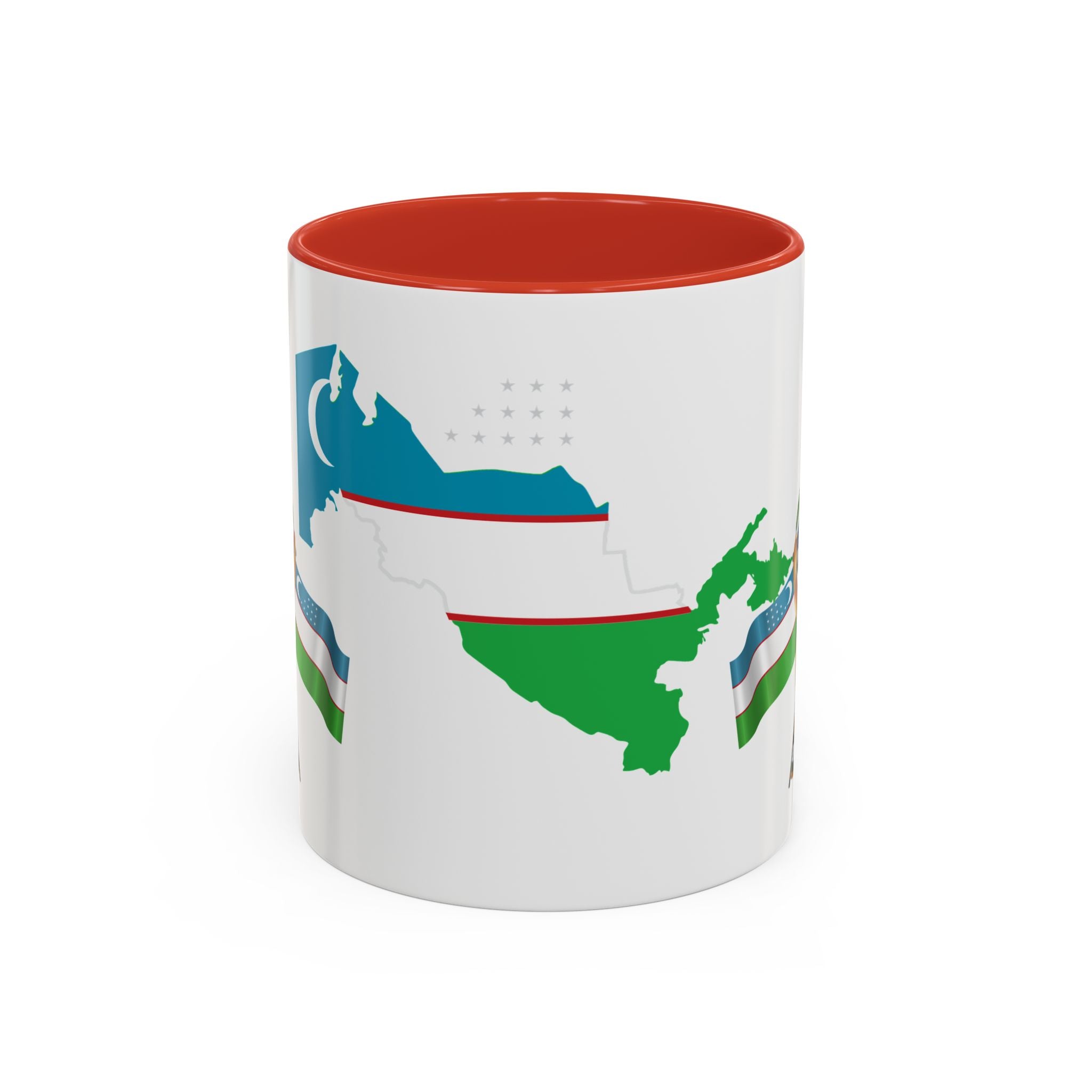 Uzbekistan Accent Coffee Mug (11, 15oz)