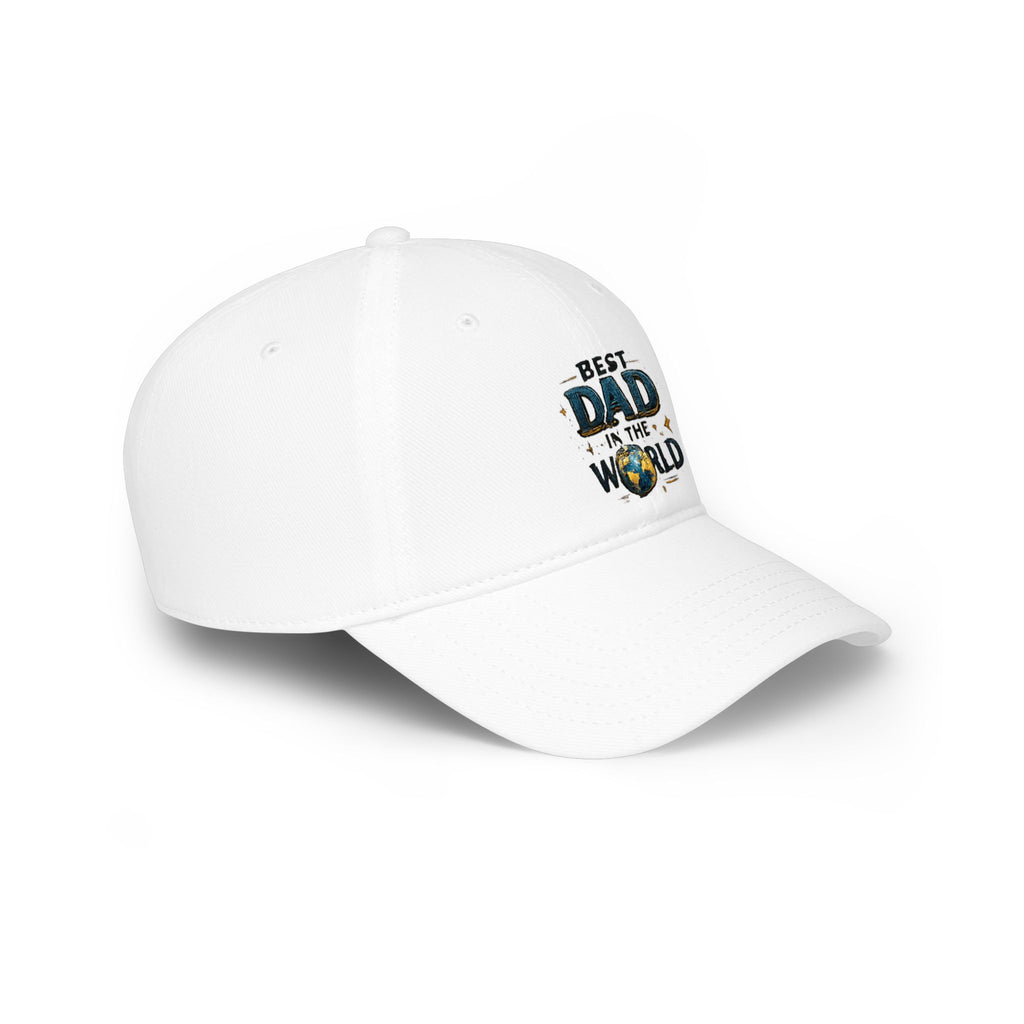 Best Dad in the World Baseball Cap — Father's Day Dad Gift Hat