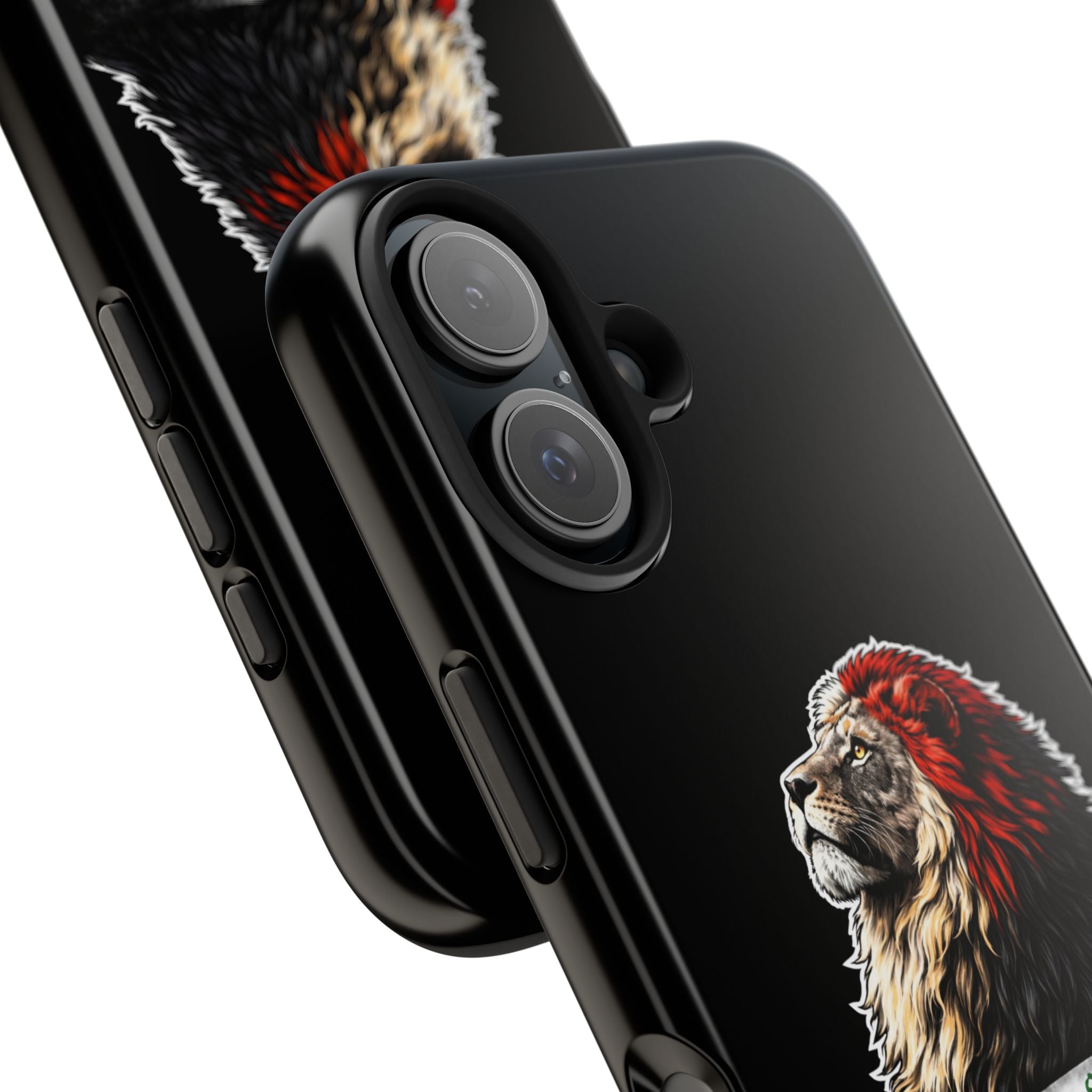 Iraq Lion Tough Phone Case — Protective iPhone Case with Iraqi Flag Design