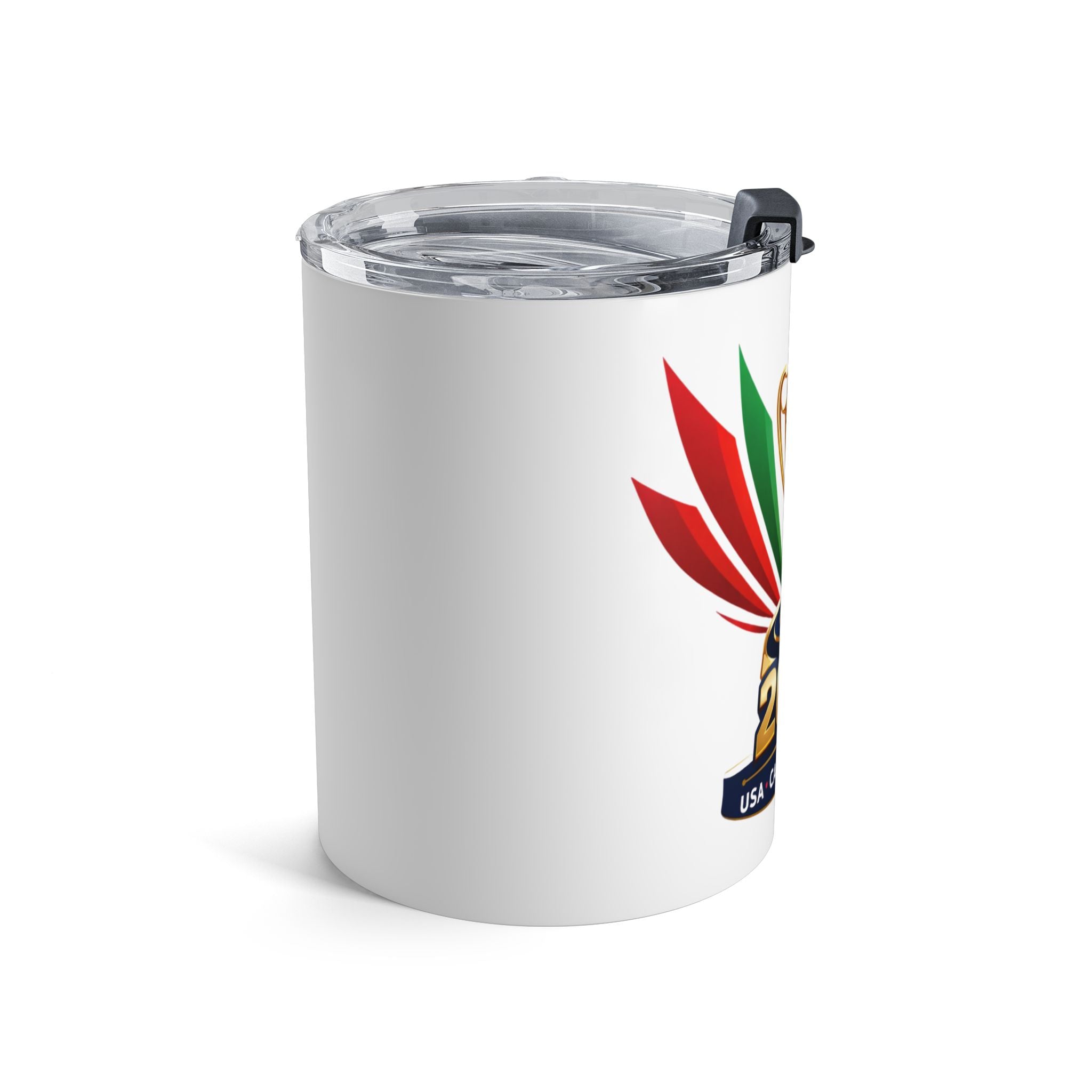 2026 Championship Travel Tumbler — USA Canada Mexico Trophy Design (10oz)