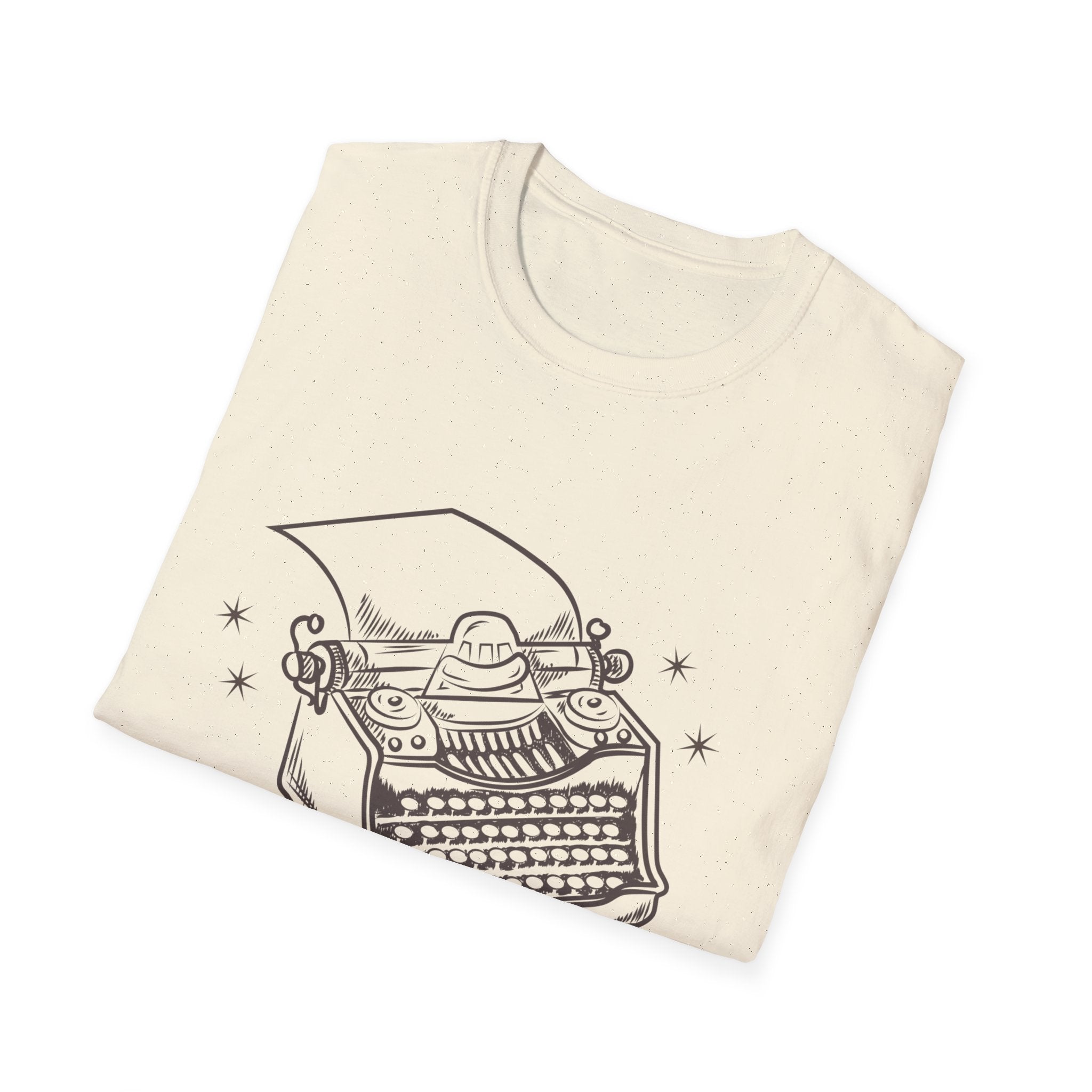 Classic Typewriter Tee — "You're Not Old; You're Just Classic."