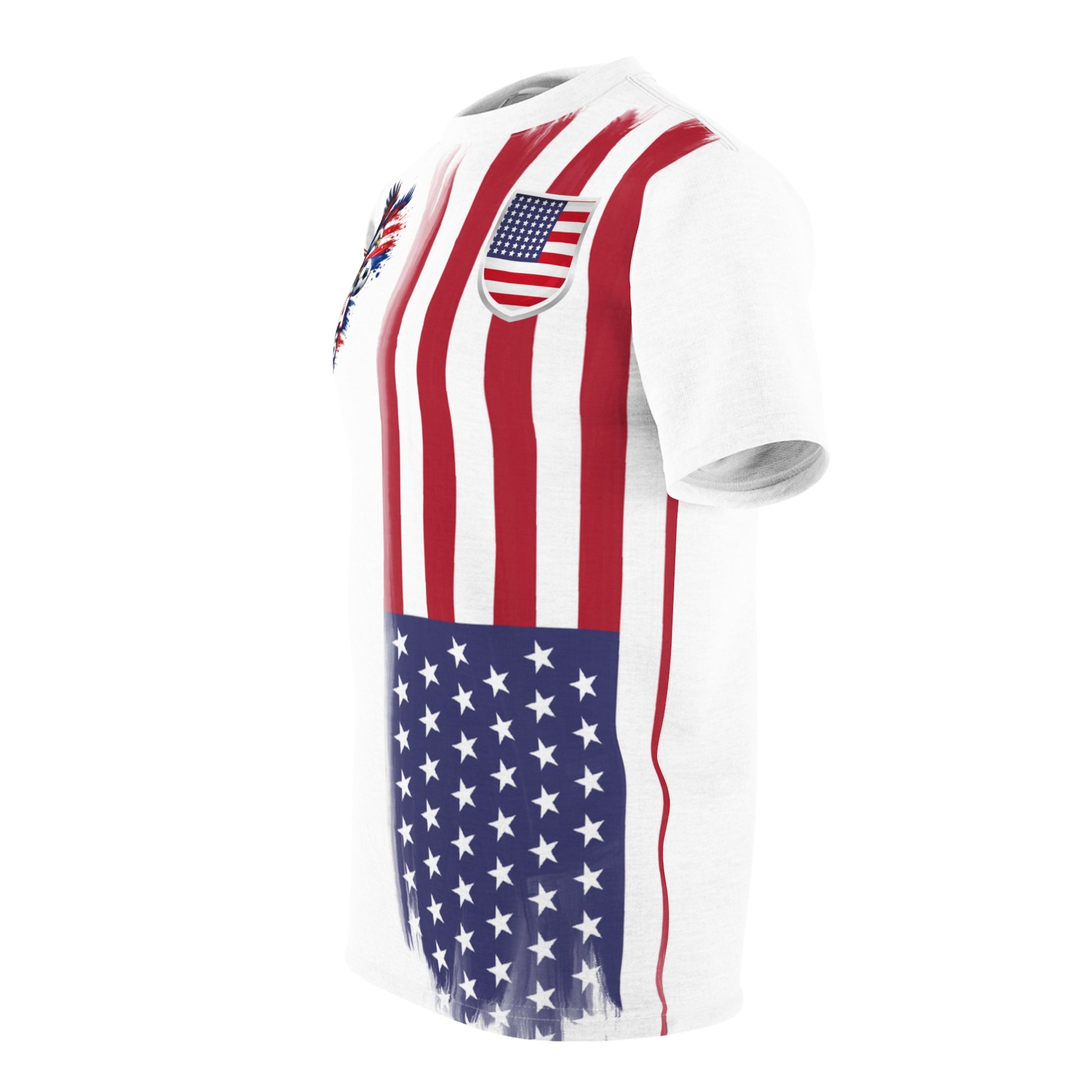 USA 2026 Flag Eagle Tee — Patriotic American Graphic T-Shirt
