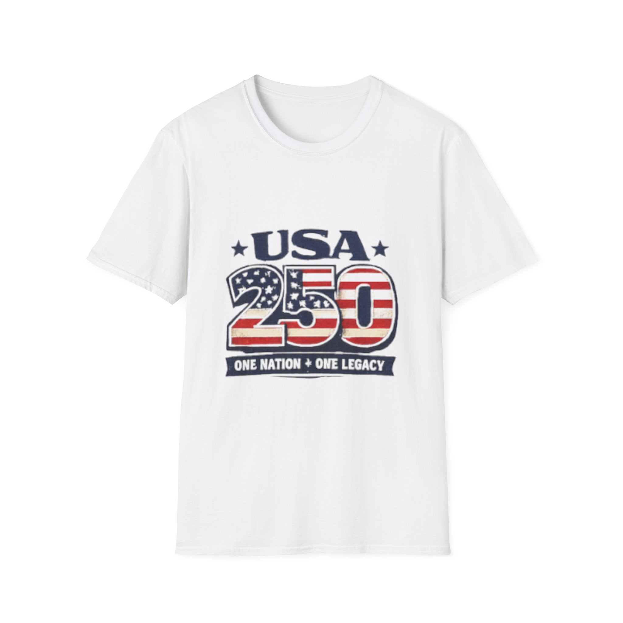 USA 250 Anniversary Unisex T-Shirt — "One Nation • One Legacy" Patriotic Tee