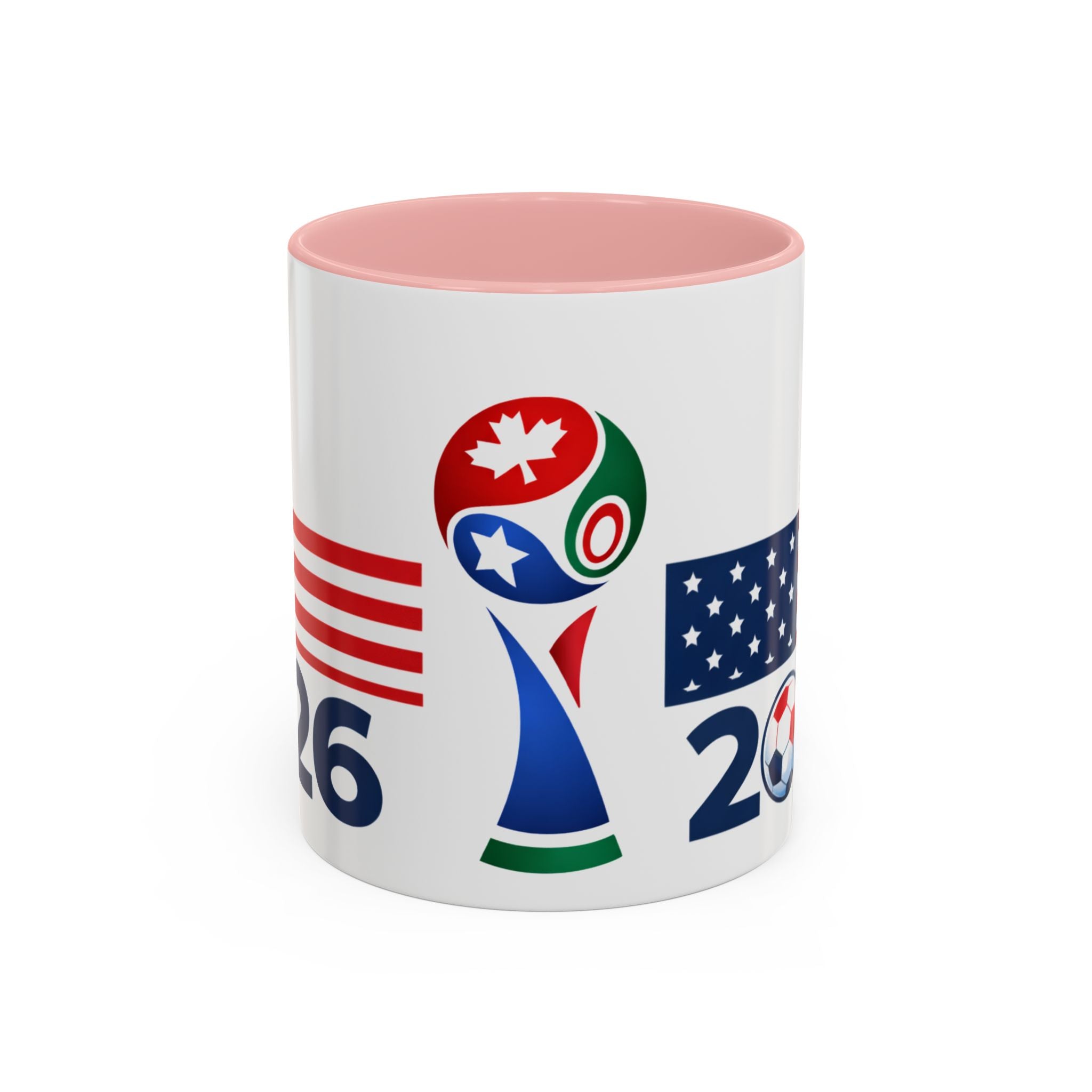 2026 cup USA+Canada Soccer Coffee Mug — 11/15oz Accent