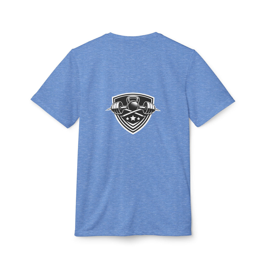 Fitness Graphic T-Shirt — Vintage Bodybuilder Barbell Design