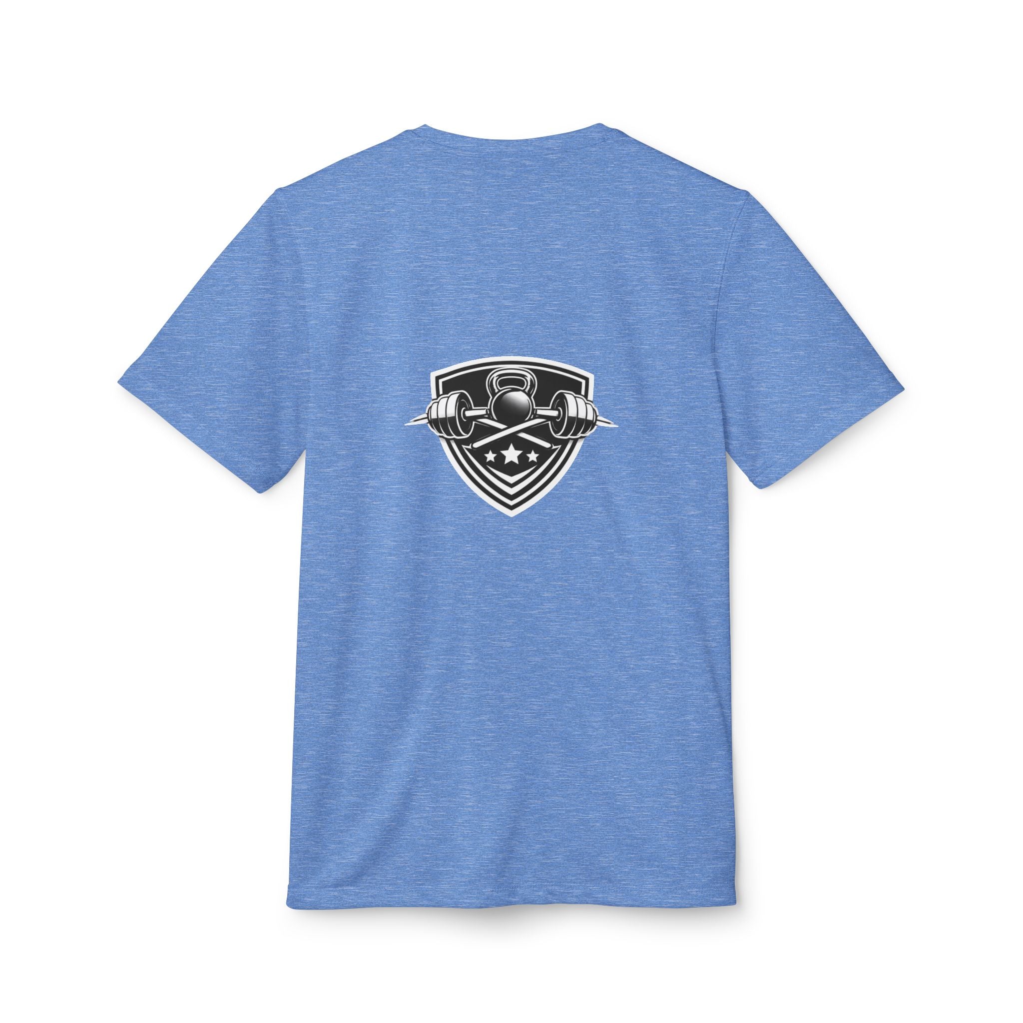 Fitness Graphic T-Shirt — Vintage Bodybuilder Barbell Design