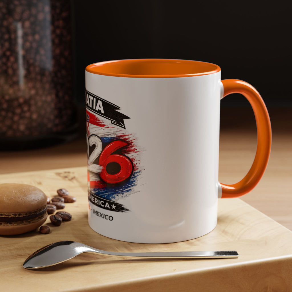 Croatia 2026 Soccer Mug — North America Cup Supporter Coffee Cup