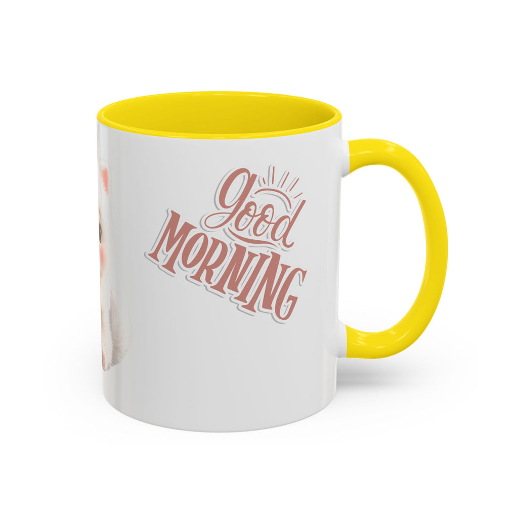 Good Morning Cute Kitten Coffee Mug