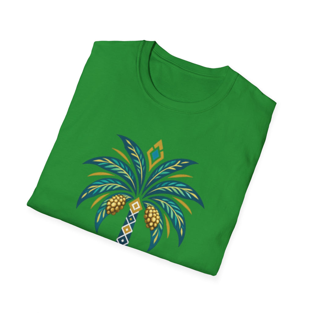Tropical Patterned Palm Tree Tee