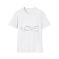 Love & Take It Easy Floral Graphic T-Shirt — Retro Hippie Vibes