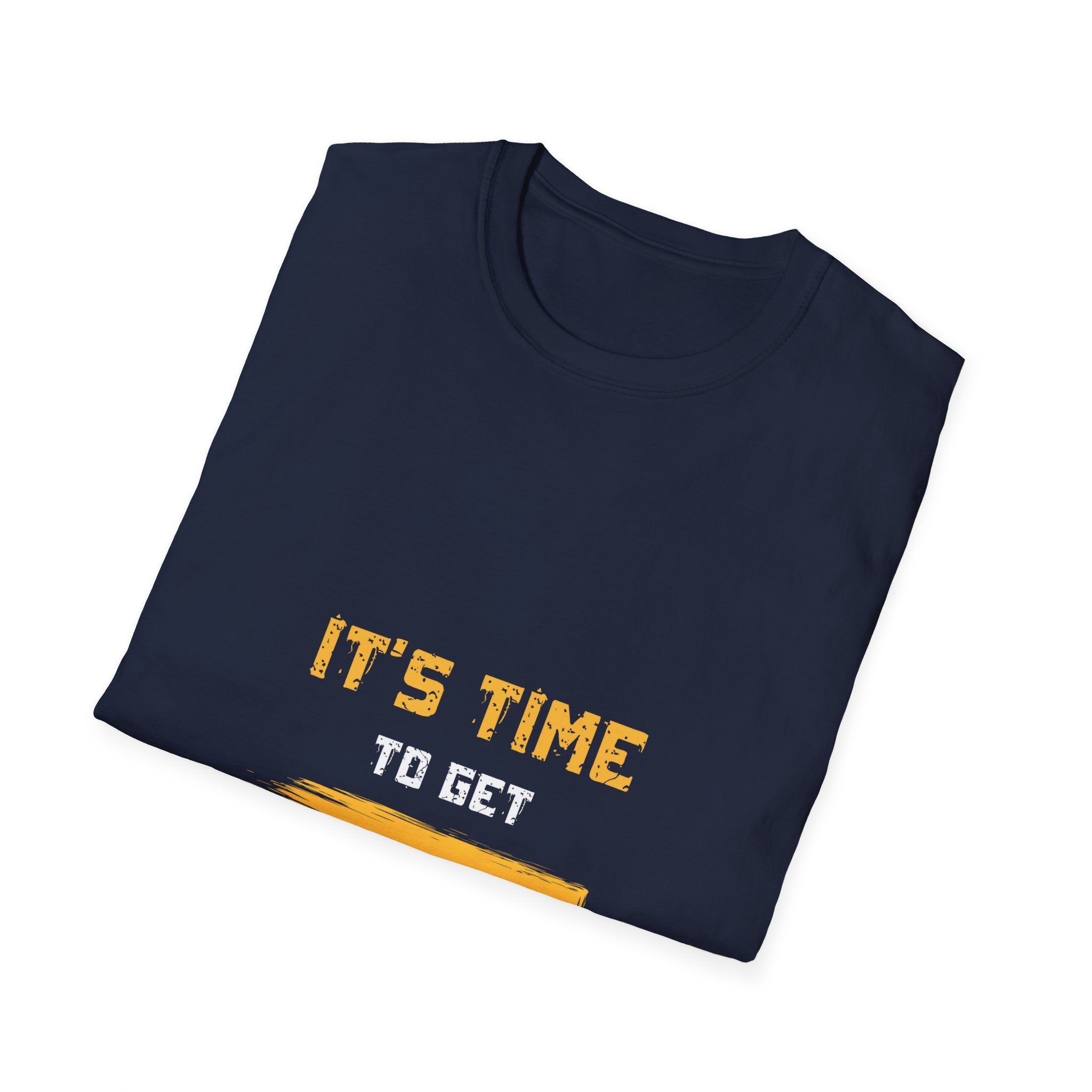 It’s Time To Get Stronger T-Shirt – Motivational Fitness Tee