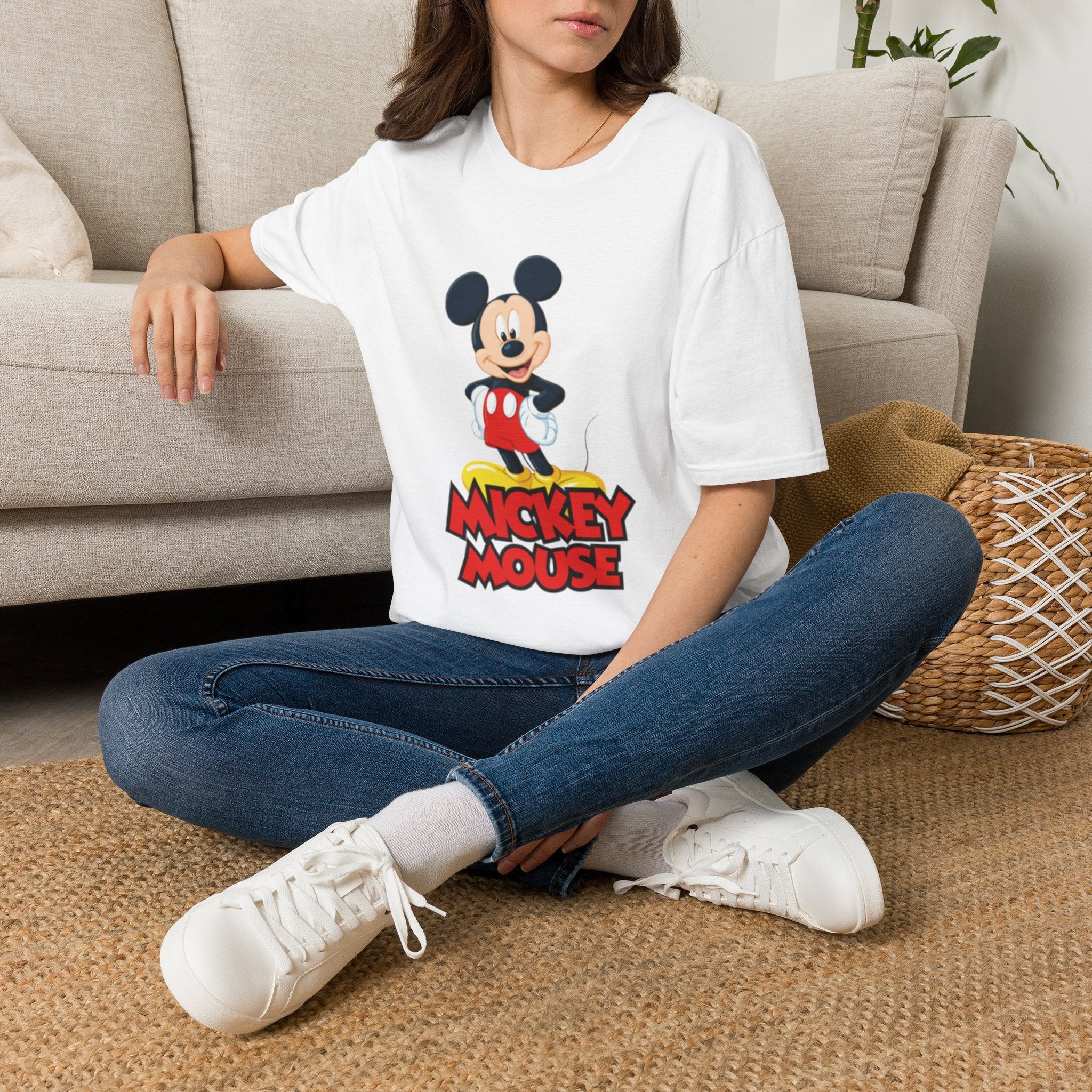 Mickey Mouse Graphic T-Shirt — Classic Disney Cartoon Tee